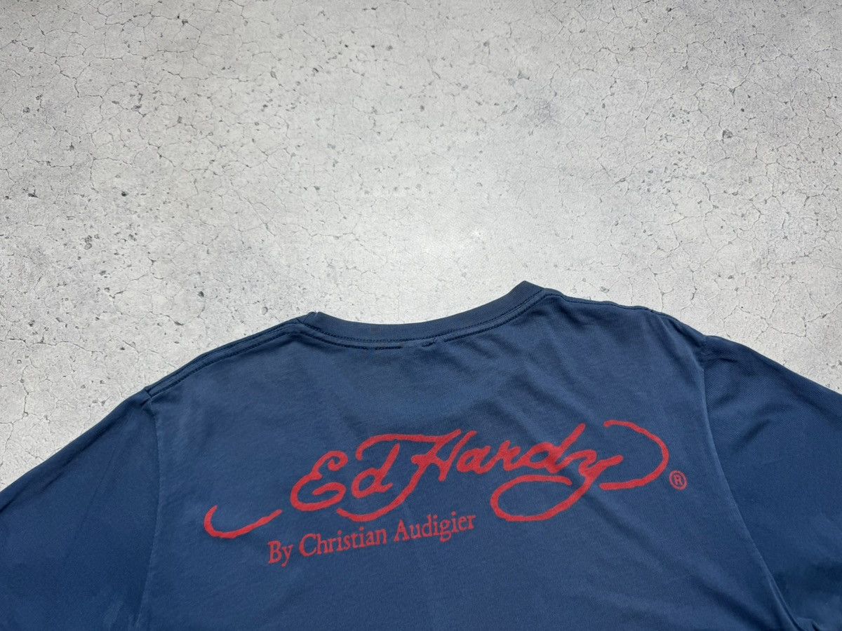 Ed Hardy Ed Hardy by Christian Audigier Vintage T-Shirt Big Logo Size US M / EU 48-50 / 2 - 13 Thumbnail