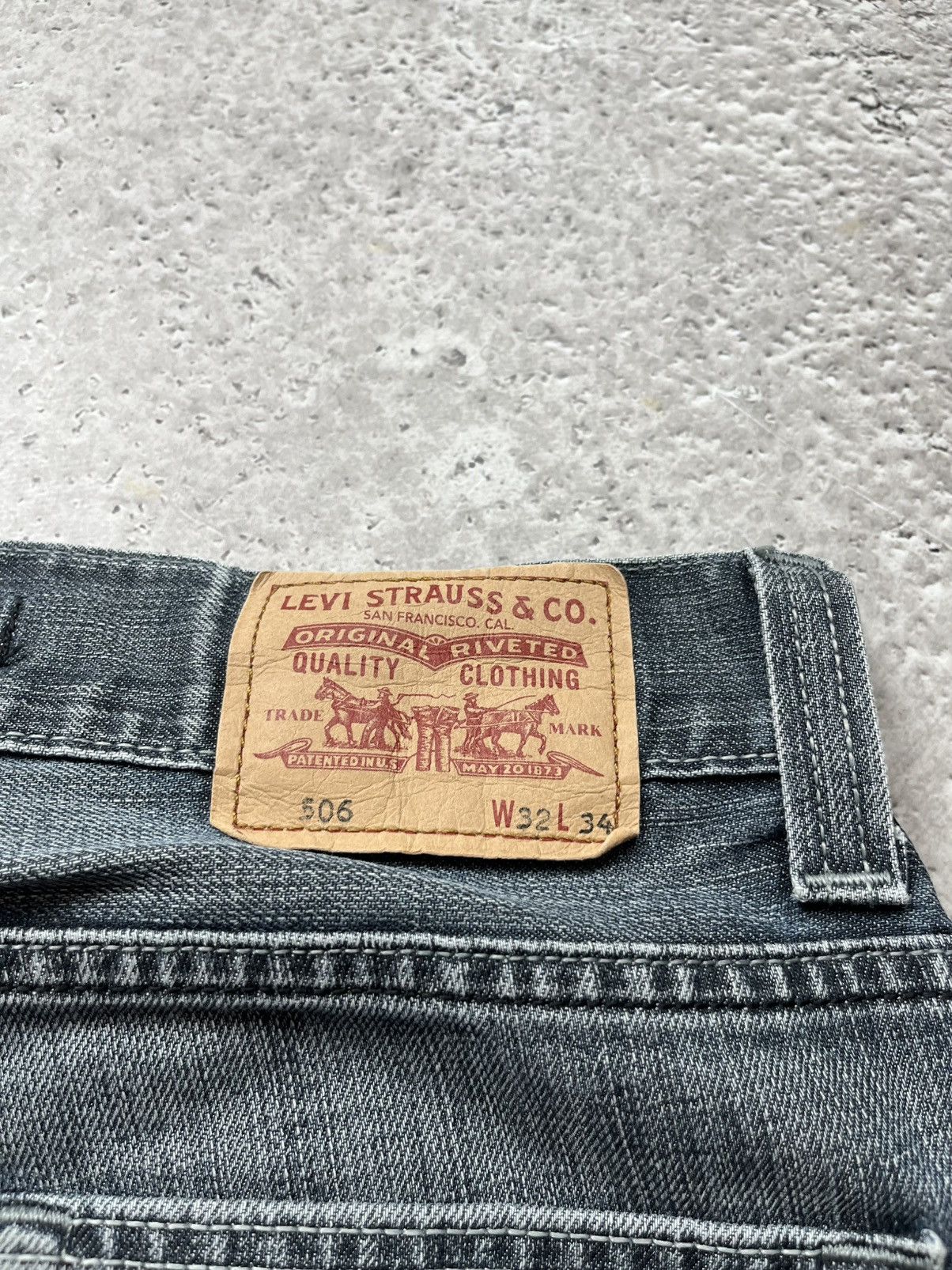Levi's × Vintage Vintage Levi’s 506 Standard Jeans W32 L34 Made in Poland Size US 32 / EU 48 - 6 Thumbnail