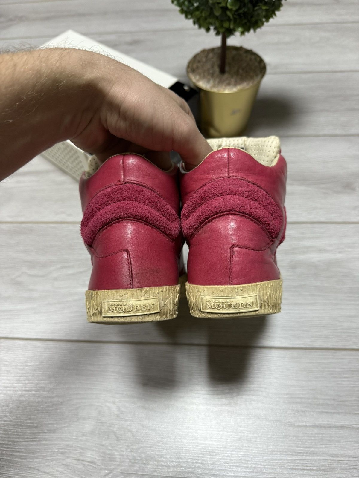 Alexander McQueen × Puma Alexander McQueen x Puma street climb leather sneakers Size US 8.5 / IT 38.5 - 5 Thumbnail