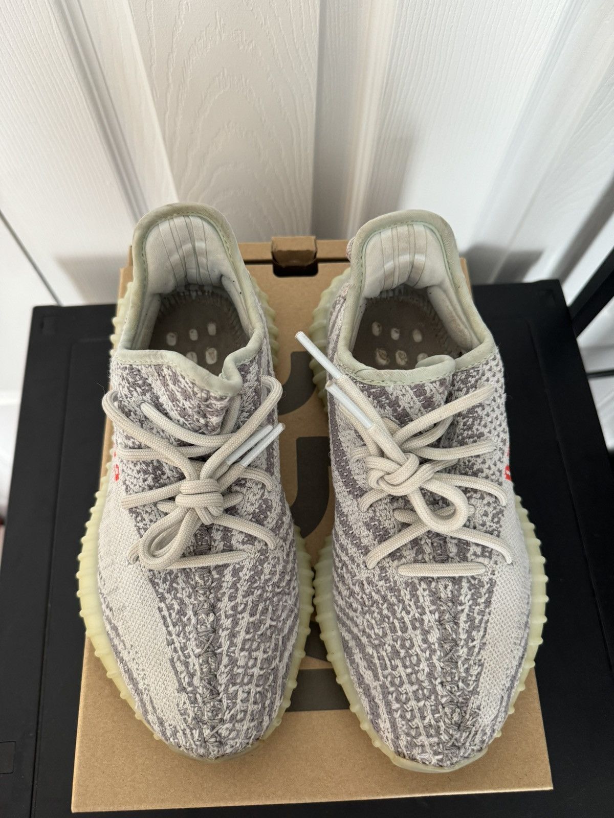 Adidas × Kanye West Yeezy 350 Blue Tint Size US 5 / EU 37 - 5 Thumbnail