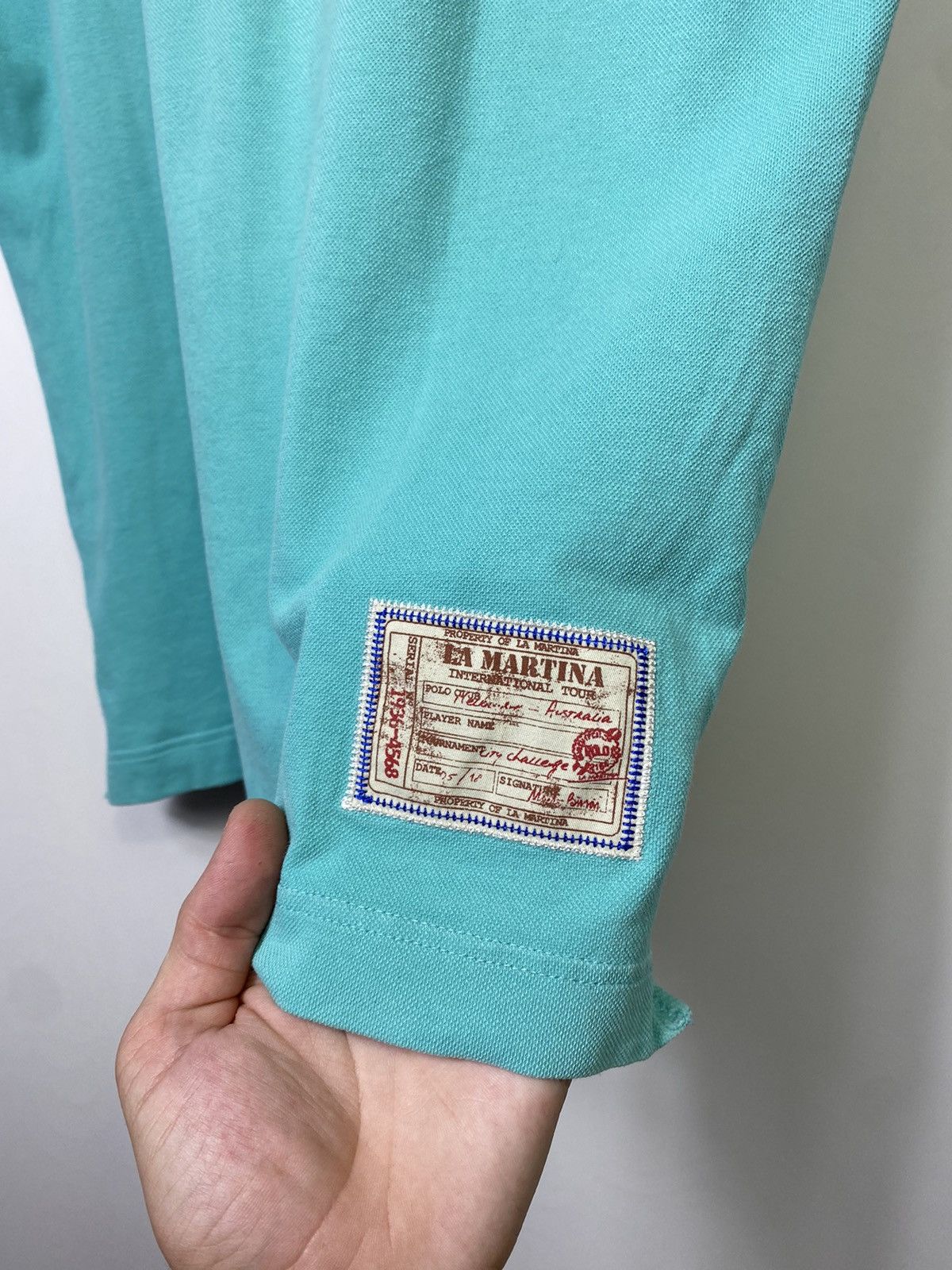 La Martina × Vintage Rare LA MARTINA Chief Keef Style Mens Polo T-shirt Size US L / EU 52-54 / 3 - 13 Thumbnail