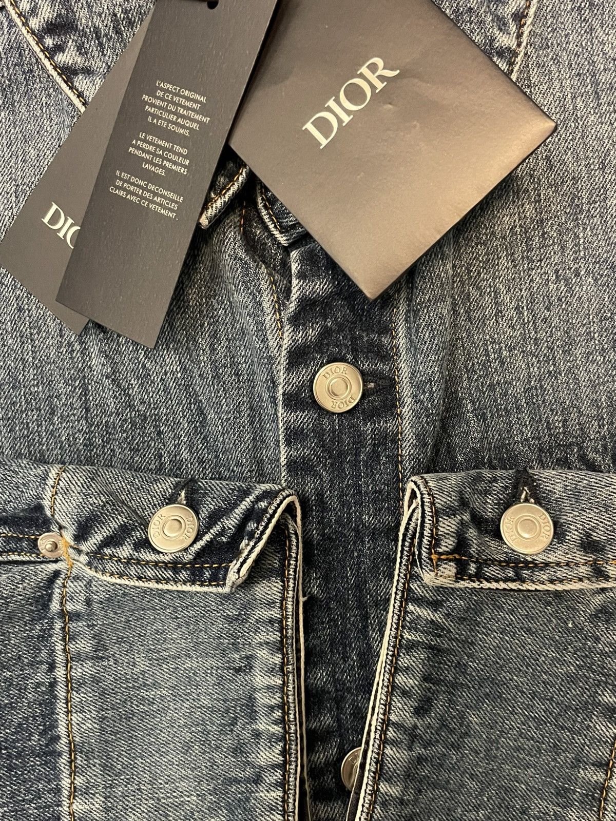 Dior Dior Lily of the Valley Overshirt indigo Size US M / EU 48-50 / 2 - 8 Thumbnail