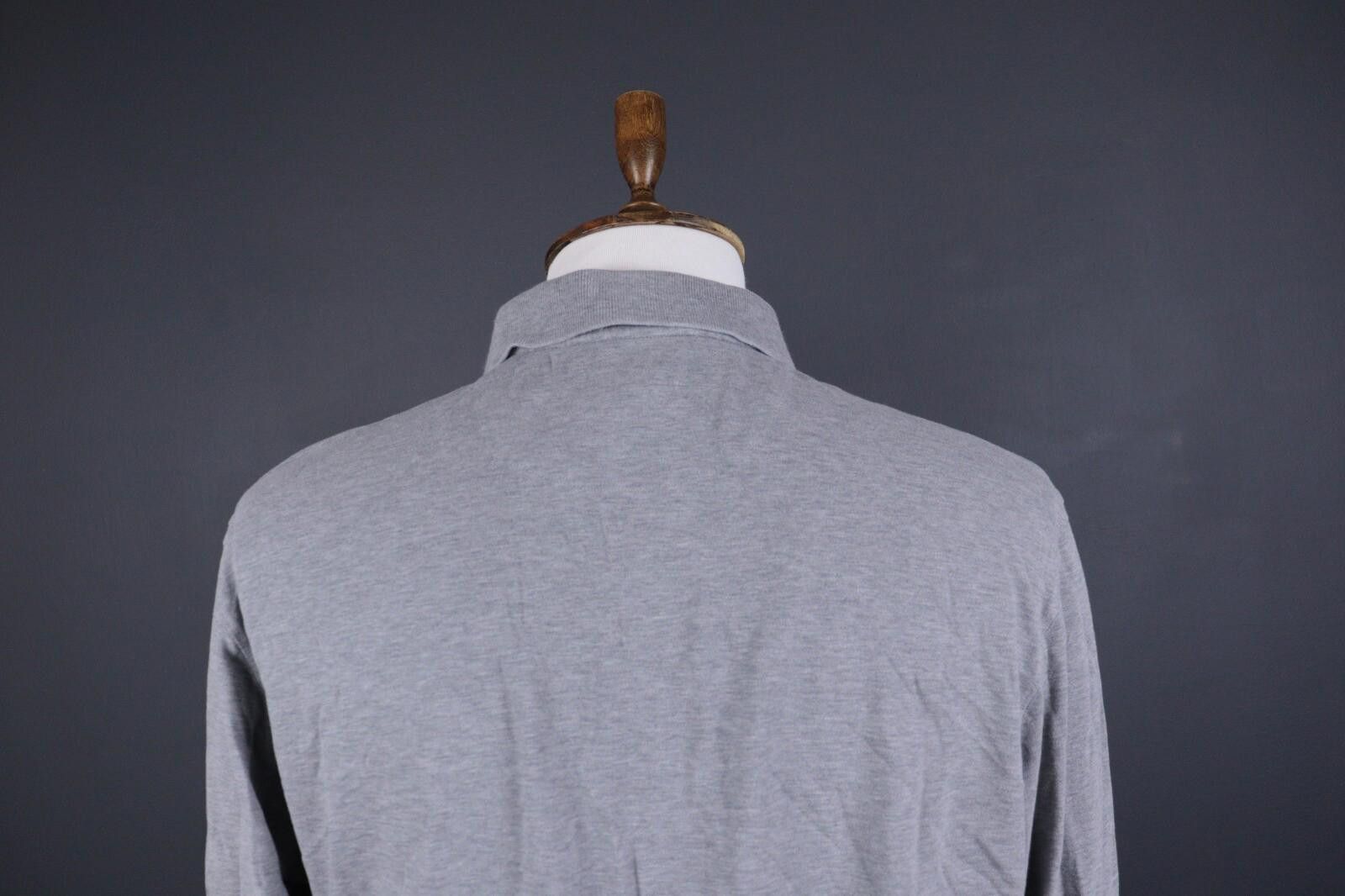 La Martina La Martina Buenos Aires Gray Rugby Polo Shirt Size XXL Size US XXL / EU 58 / 5 - 7 Thumbnail