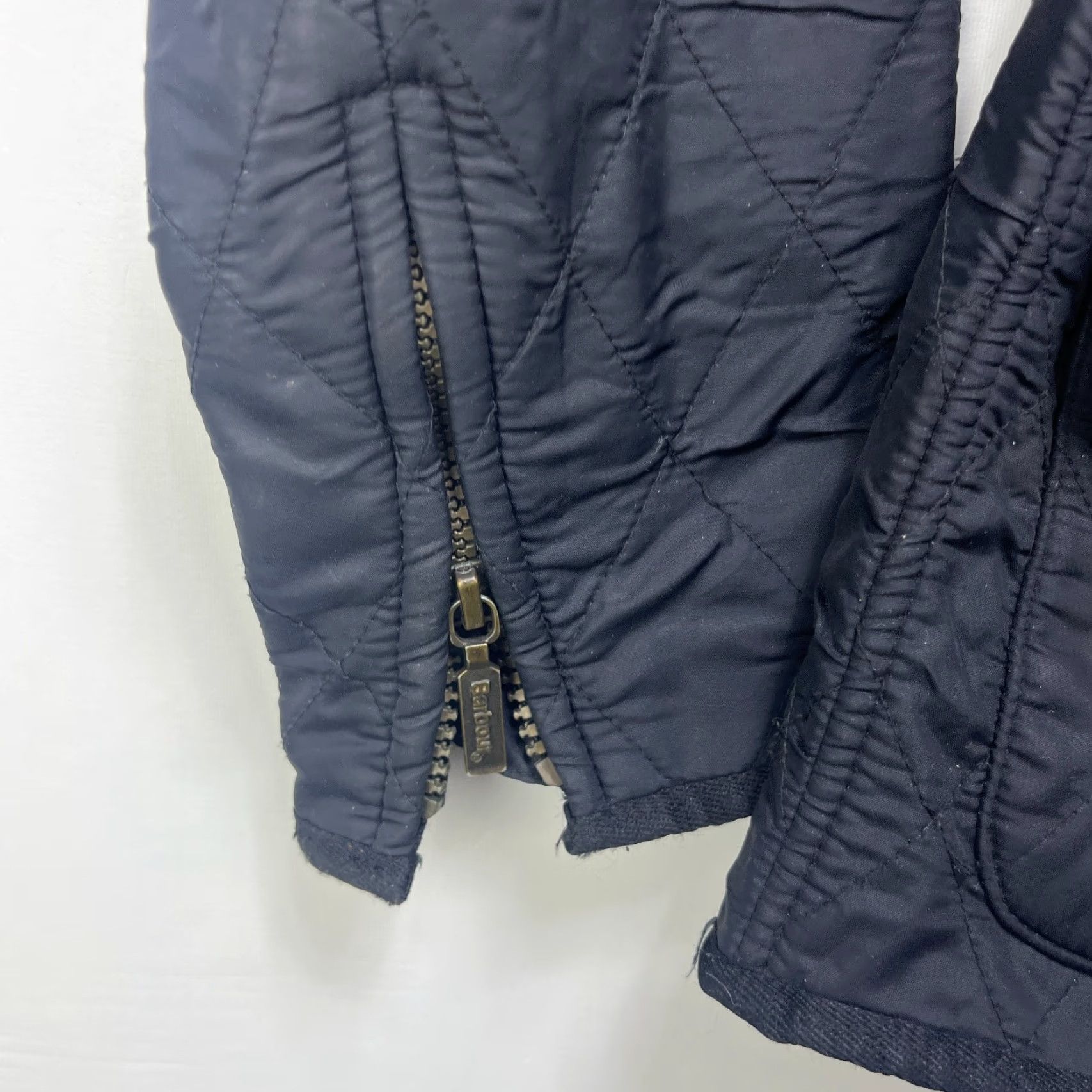 Barbour VINTAGE Barbour International Polar Kilt Jacket Womens US 6 Jacket Quilted Black Barbour 6 Womens Size M / US 6-8 / IT 42-44 - 7 Thumbnail