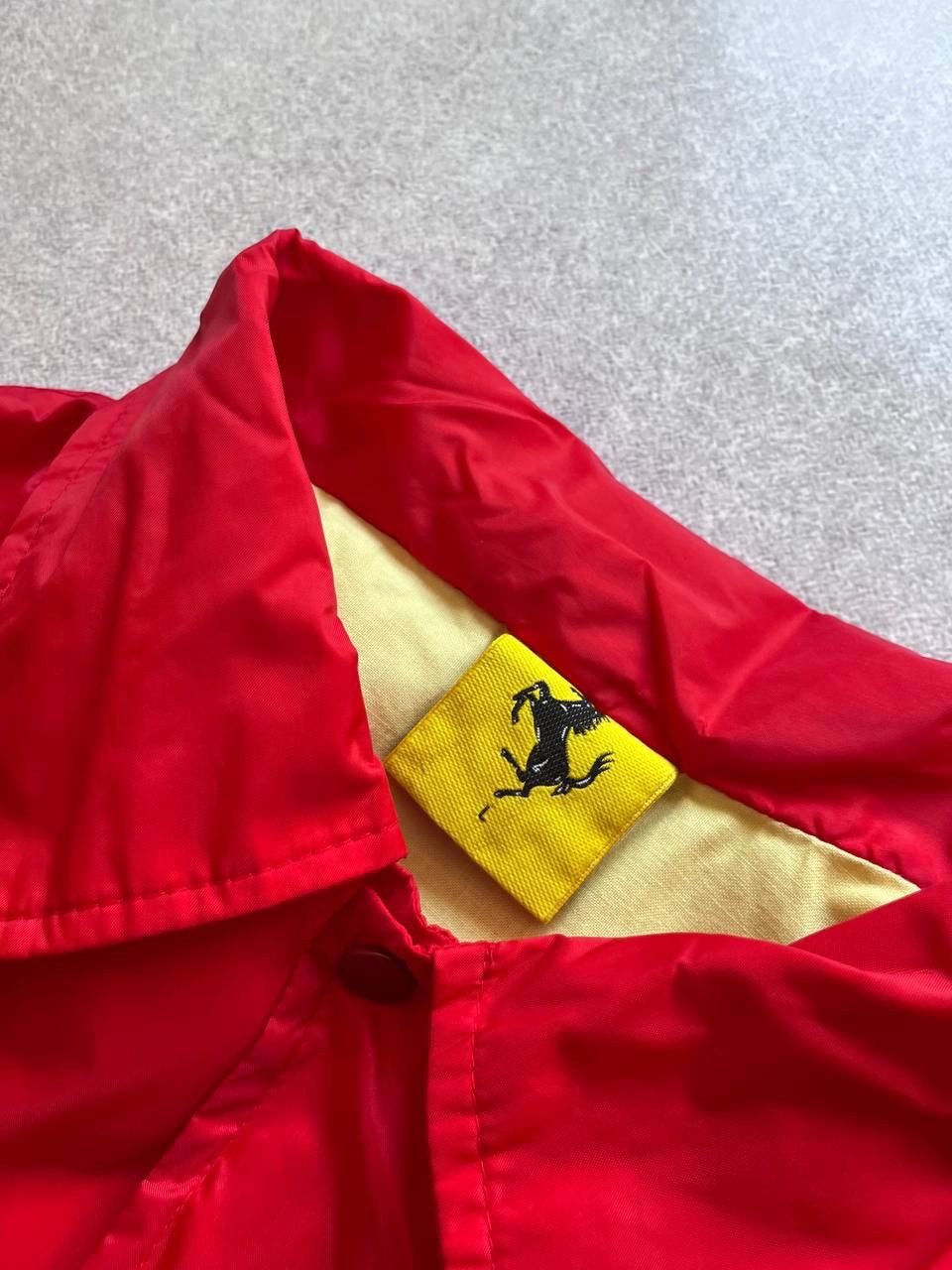 Ferrari Vintage Ferrari Licensed Red Nylon Jacket Y2K L Size US L / EU 52-54 / 3 - 5 Thumbnail