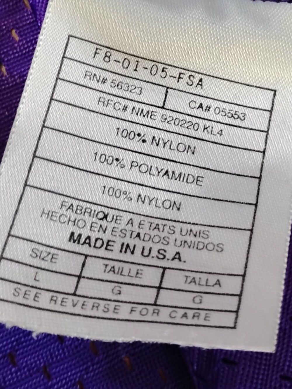 Nike Vintage Nike Washington Huskies Steve Emtman Jersey Size US L / EU 52-54 / 3 - 4 Thumbnail