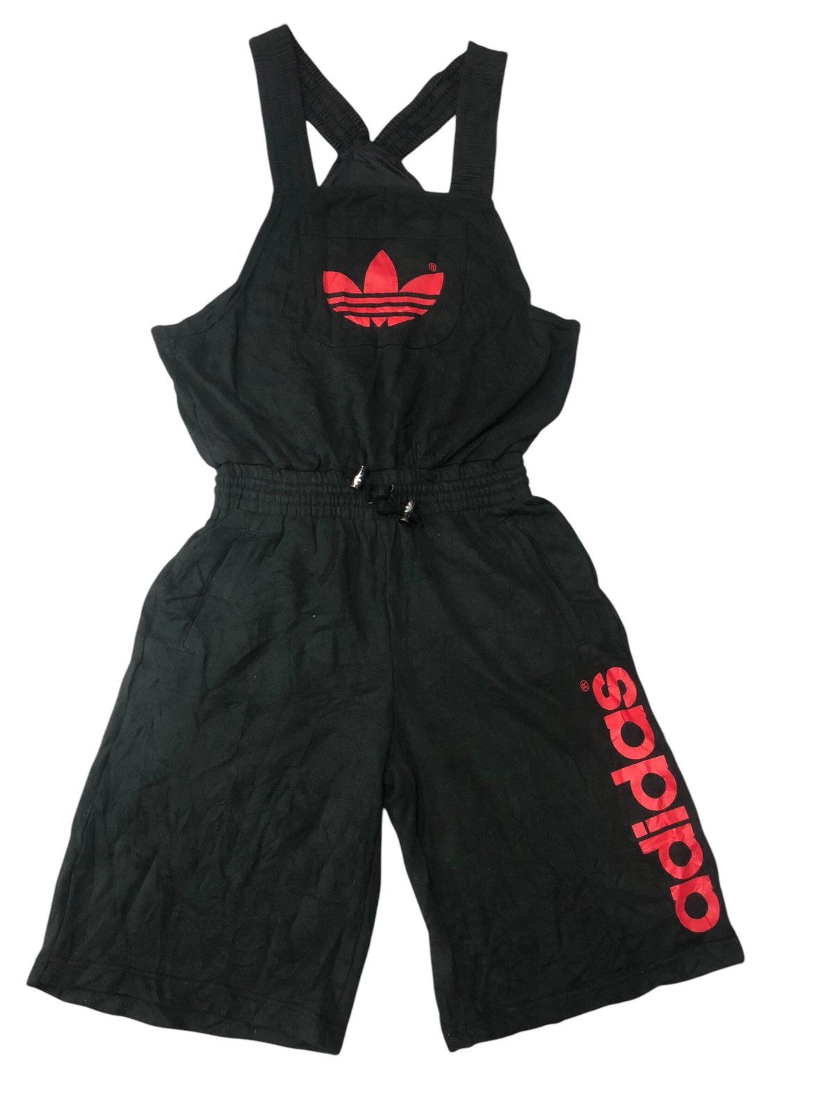 Adidas Streetwear Vintage Vintage Adidas trefoil jumpsuit Grailed