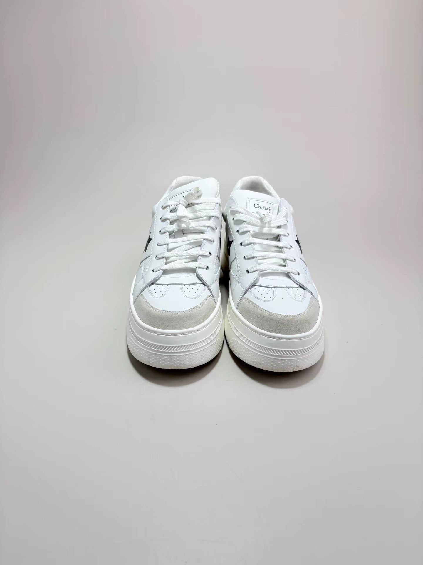 Dior DIOR Star Thick-soled White Shoes K1 Size US 9 / IT 39 - 2 Thumbnail
