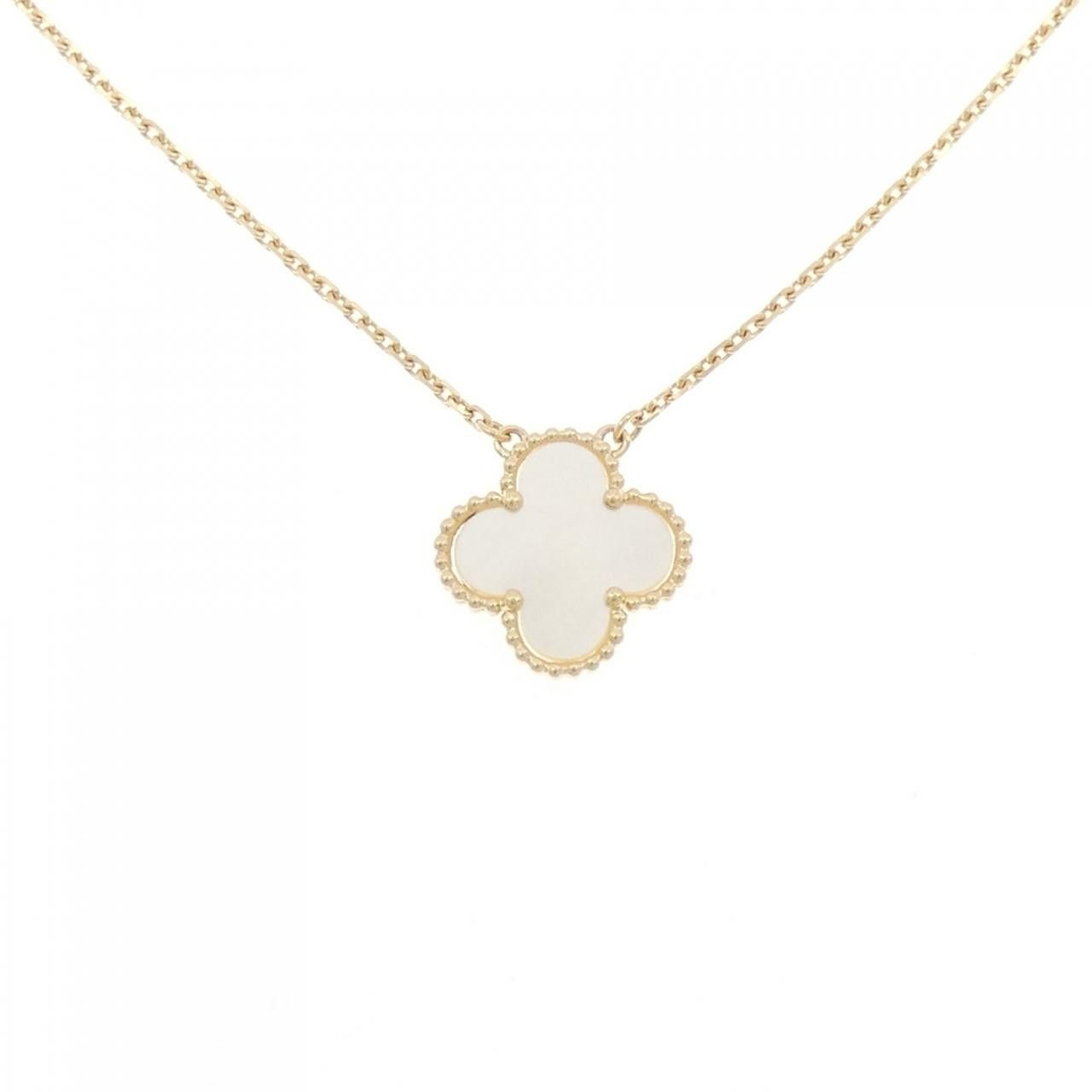 Van Cleef & Arpels Van Cleef & Arpels Vintage Alhambra Au750 Necklace Precious Metal Necklace DUTY FREE for USA