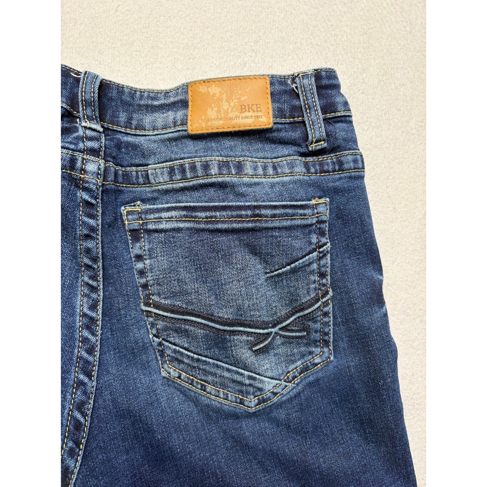 BKE BKE Stella Mid Rise Slim Fit Bootcut Jeans 27x31.5 Blue Size 27" / US 4 / IT 40 - 11 Thumbnail