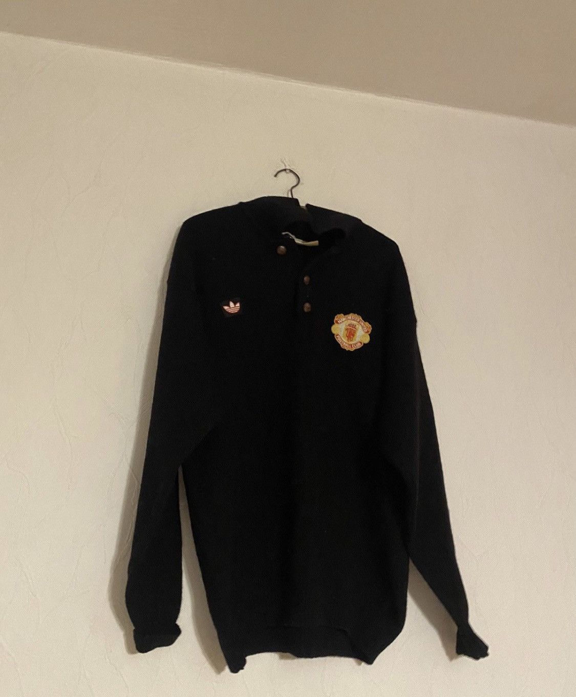 Vintage Vintage adidas Manchester United sweater Size US M / EU 48-50 / 2 - 1 Thumbnail