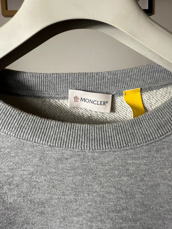 Fragment Design × Moncler Moncler Fragment x Hiroshi Fujiwara Grey Sweatshirt Size US S / EU 44-46 / 1 - 2 Thumbnail