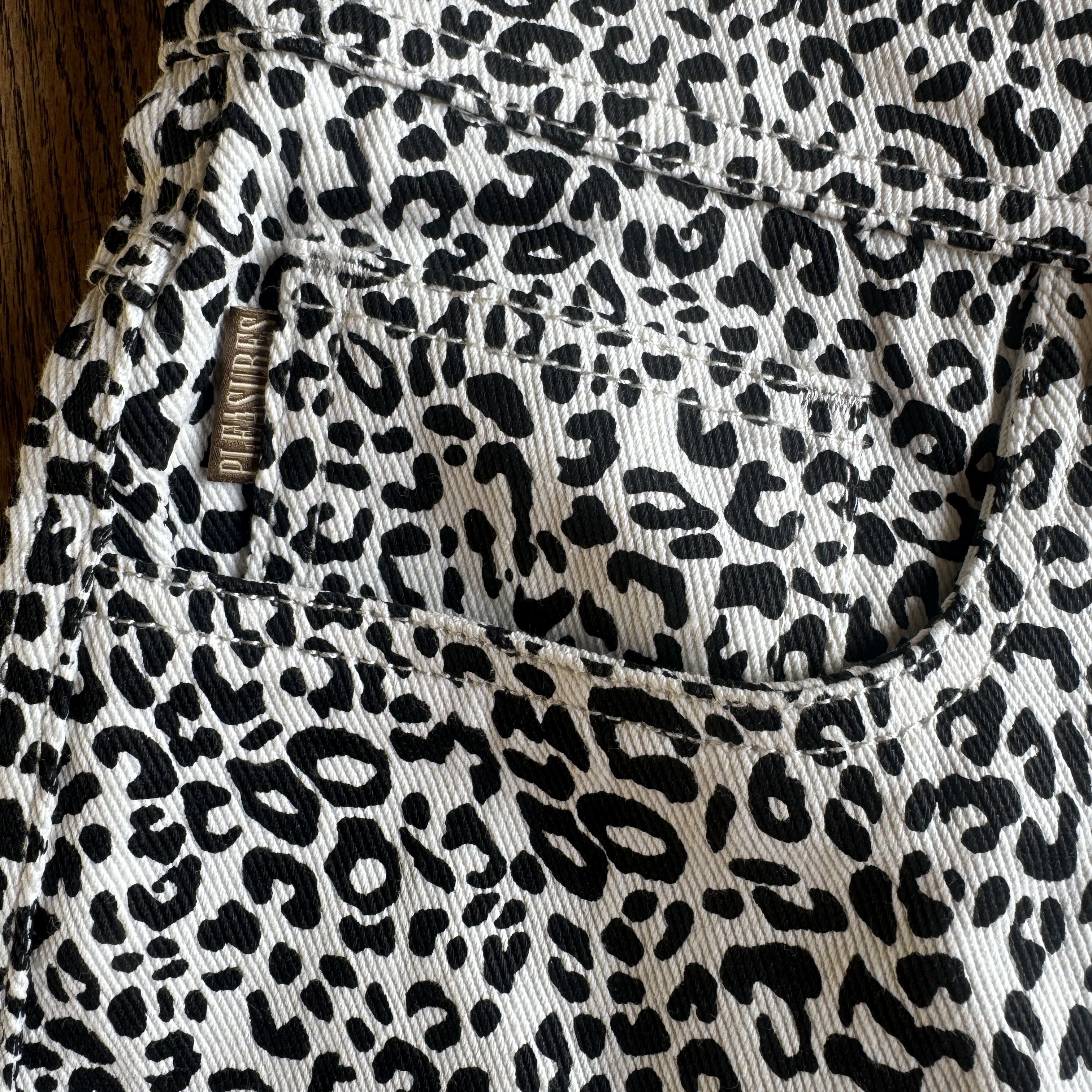 Pleasures Pleasures CRYSTAL CHEETAH DENIM PANT Size US 32 / EU 48 - 6 Thumbnail