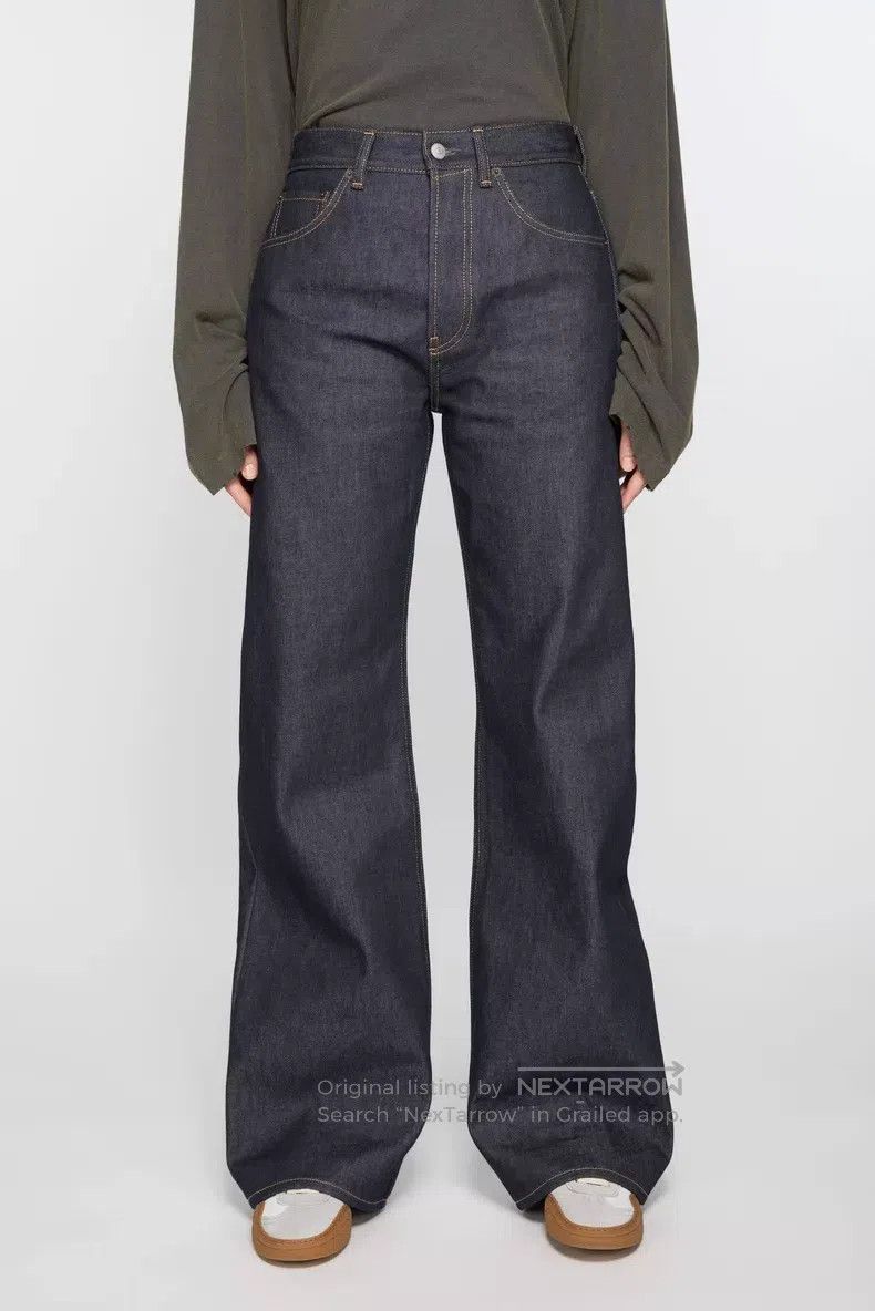 Acne Studios Acne Studios Raw Denim Pants, Raw Indigo Size US 26 / EU 42 - 2 Thumbnail
