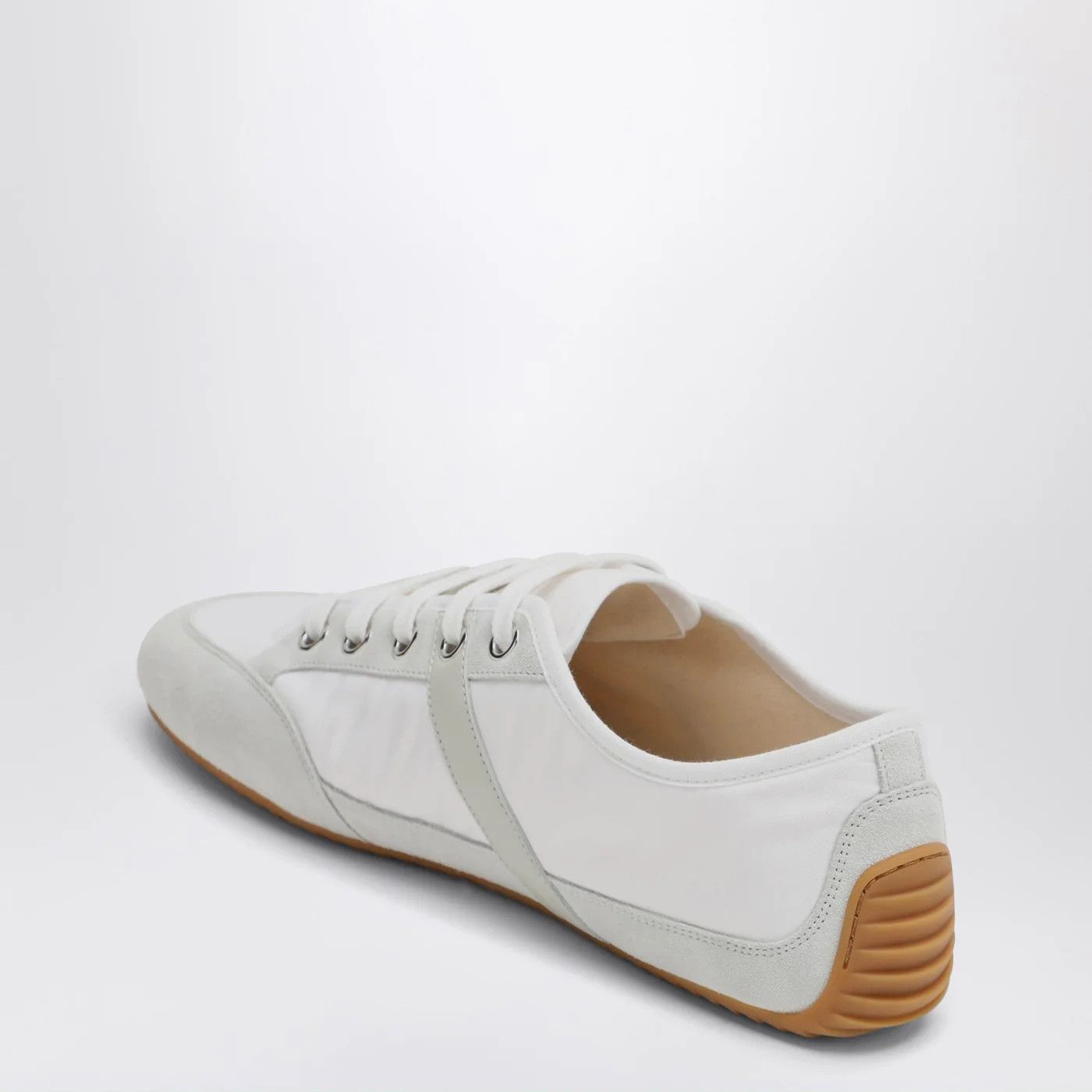 Givenchy o1d2blof0426 Nylon Low-Top Sneakers in White Size US 7 / EU 40 - 4 Thumbnail