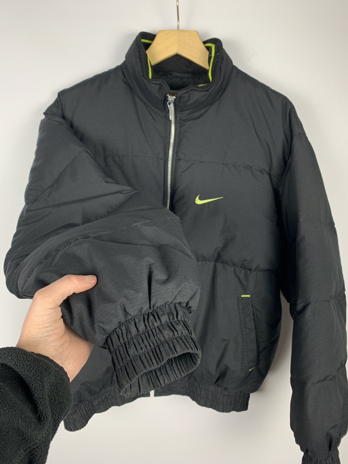 Nike Vintage 90’s Nike Spell Out Logo Puffer Jacket Size L 12-14 Size US XXS / EU 40 - 11 Thumbnail
