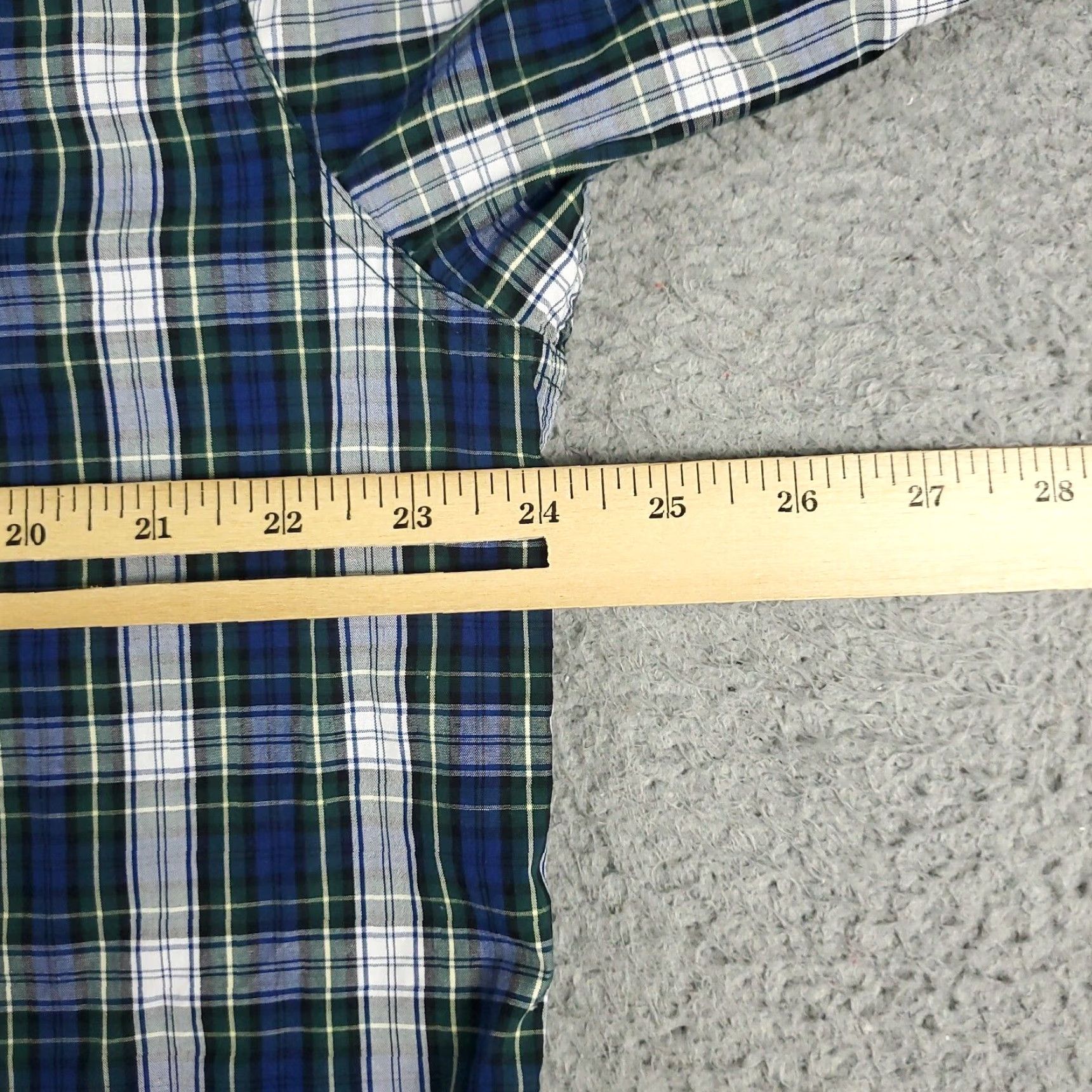 Brooks Brothers Brooks Brothers Mens Large Blue Plaid Flannel Pajama Top Long Sleeve Button Up Cotton Size US L / EU 52-54 / 3 - 5 Thumbnail