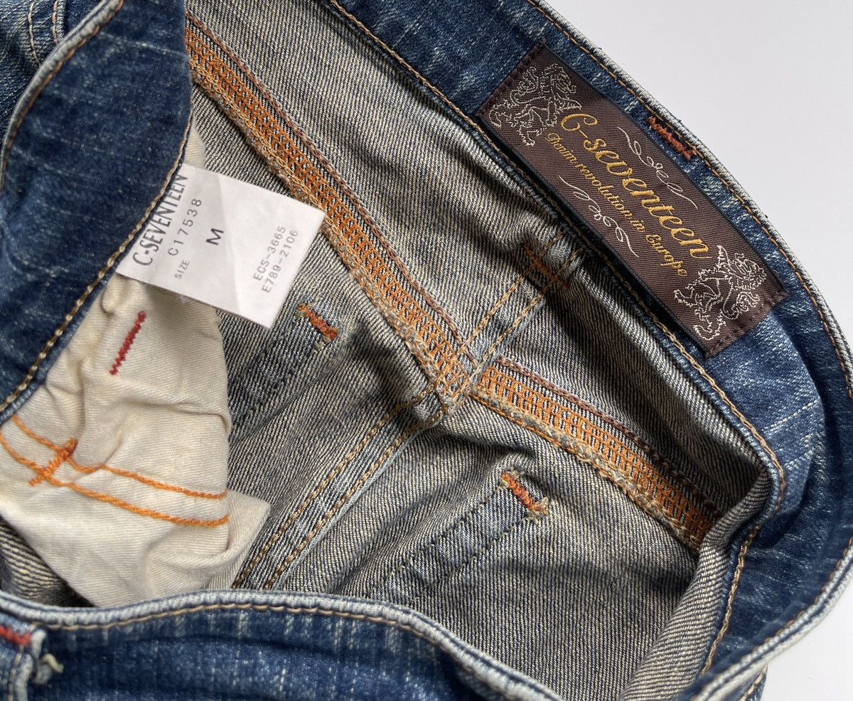 Japanese Brand Vintage Japanese G-Seventeen Women Flare Denim Size 28" / US 6 / IT 42 - 5 Thumbnail