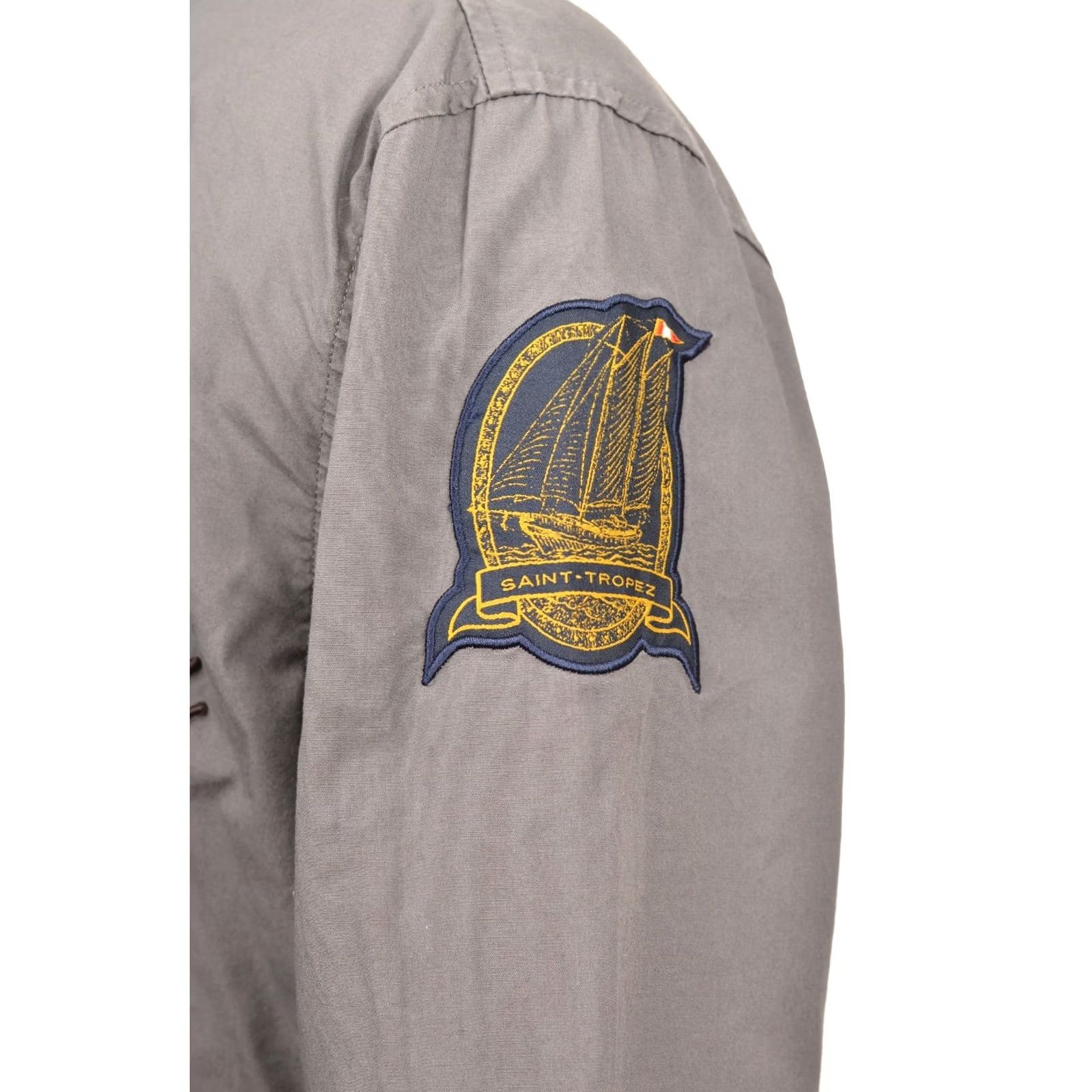 Kappa Robe di Kappa Les Voiles De Saint-Tropez Gray Button Shirt M Men Size M Size US M / EU 48-50 / 2 - 3 Thumbnail