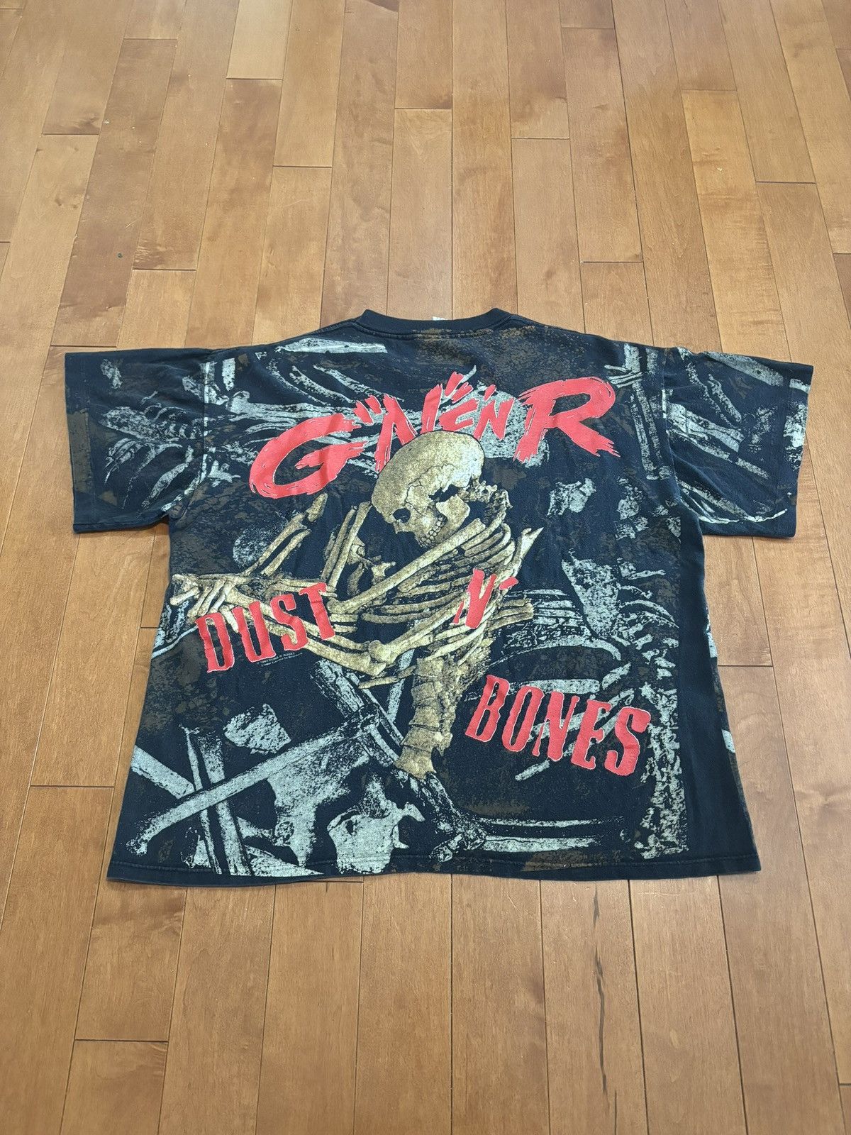 Vintage VINTAGE 90s GUNS N ROSES AOP Size US XL / EU 56 / 4 - 3 Thumbnail