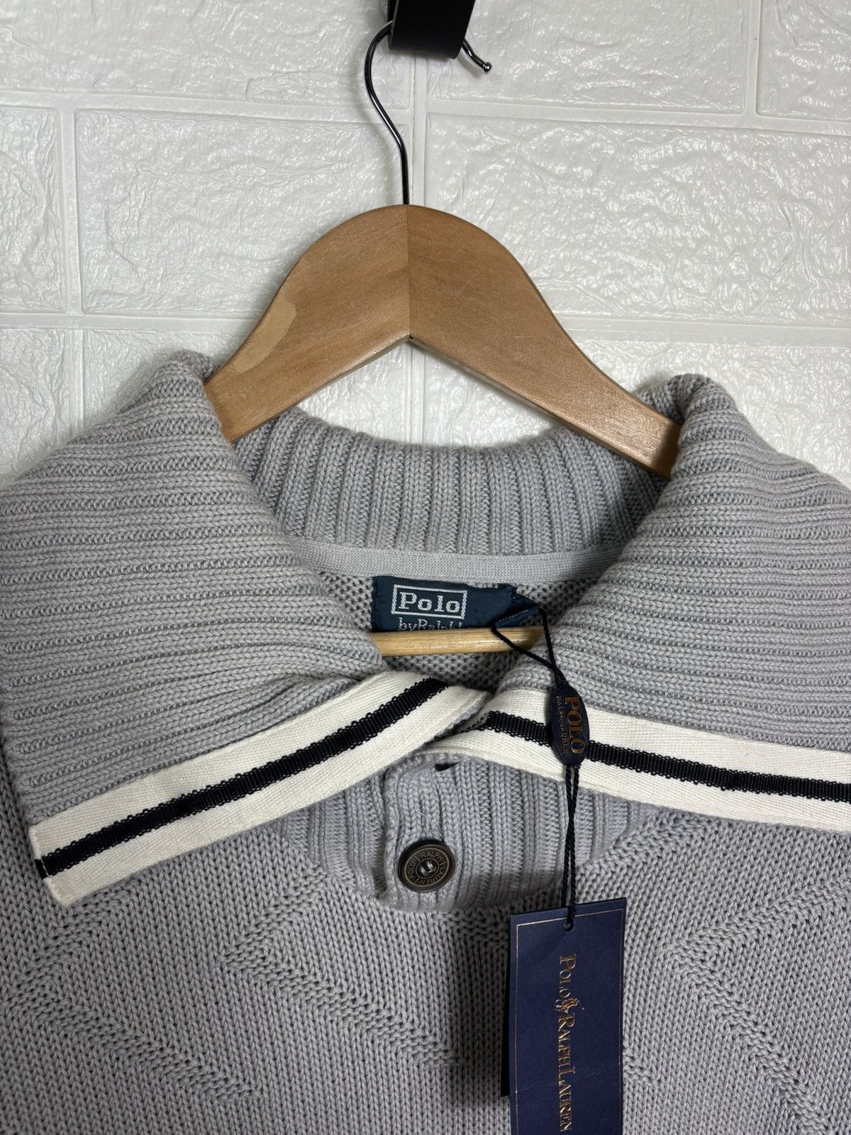 Polo Ralph Lauren Polo Ralph Lauren Pullover Sweater Knit Gray Men’s Size XL Size US XL / EU 56 / 4 - 4 Thumbnail