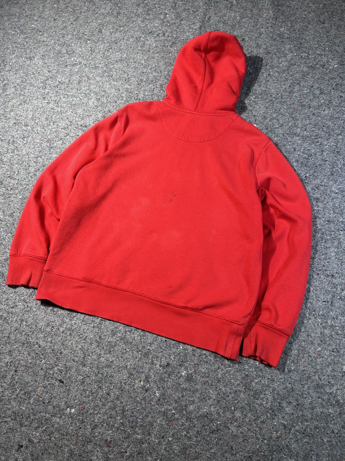 Nike × Vintage Yk2 Nike Red Hoodie L size Size US L / EU 52-54 / 3 - 9 Thumbnail