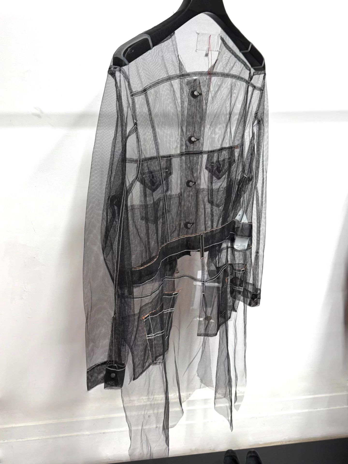 Maison Margiela Maison Margiela Tulle Blouse FR42 New With Tags Size M / US 6-8 / IT 42-44 - 3 Thumbnail