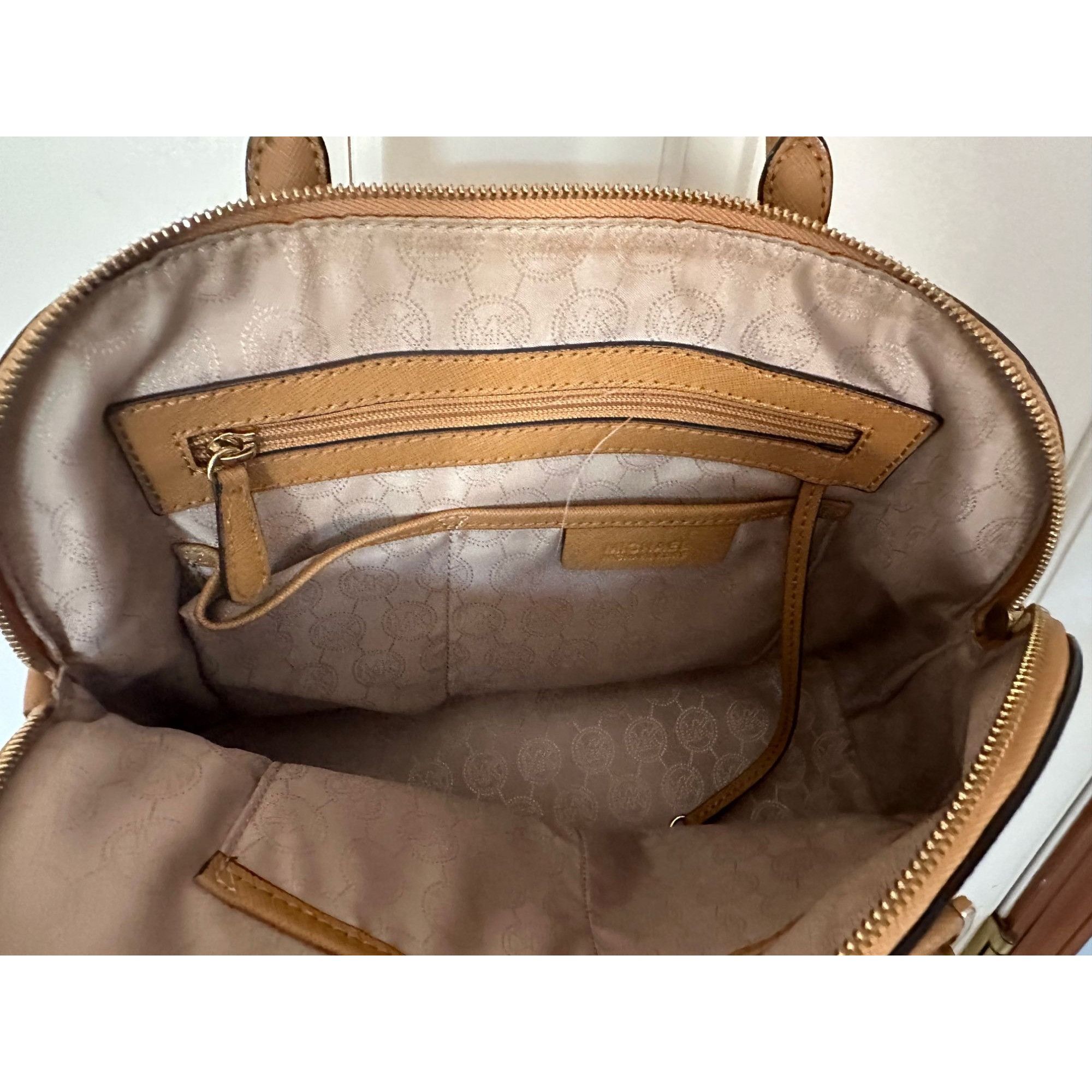 Michael Kors Michael Kors Tan / Dark Mustard Two Way Bag Size ONE SIZE - 6 Thumbnail
