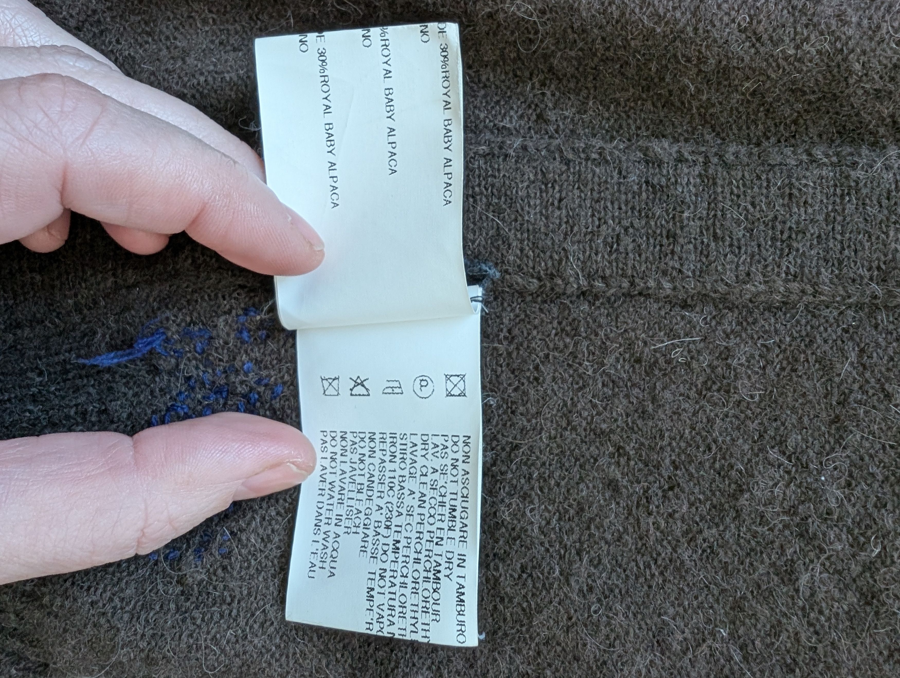 Rick Owens Rick Owens Cardigan Custom Handmade Sashiko Style FW 09 Size S / US 4 / IT 40 - 6 Thumbnail