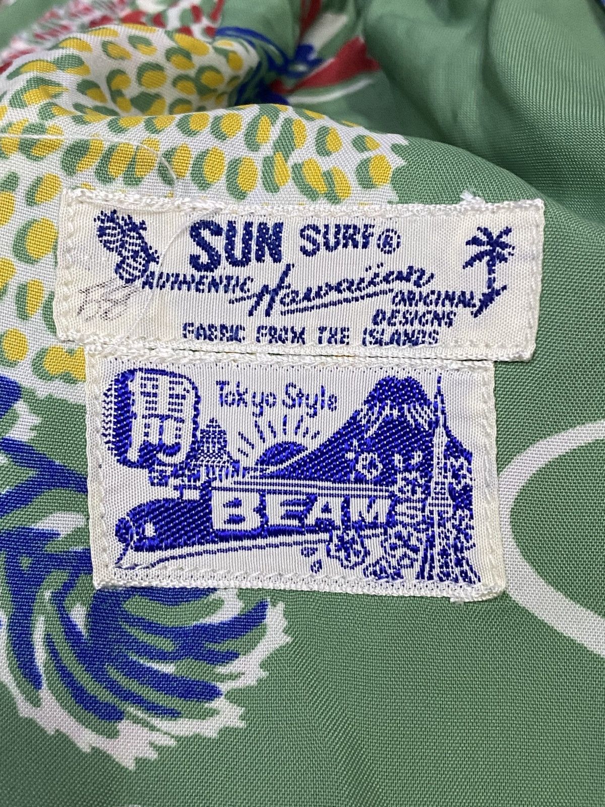 Sun Surf Sun Surf X Beams Rayon Hawaiian Midi Skirt Size 30" / US 8 / IT 44 - 8 Thumbnail