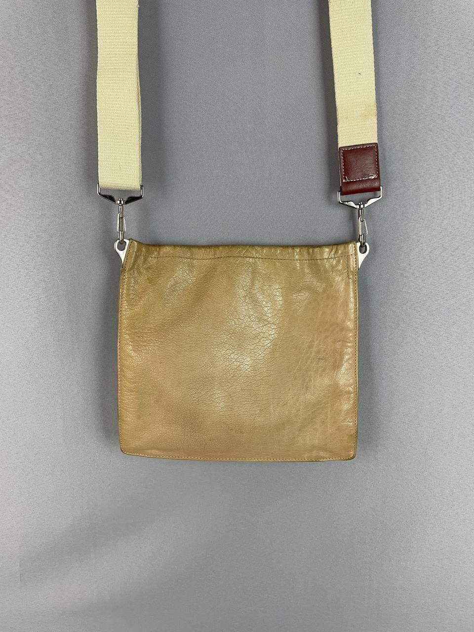 Prada Prada Leather Mini Bag Brown Size ONE SIZE - 10 Thumbnail