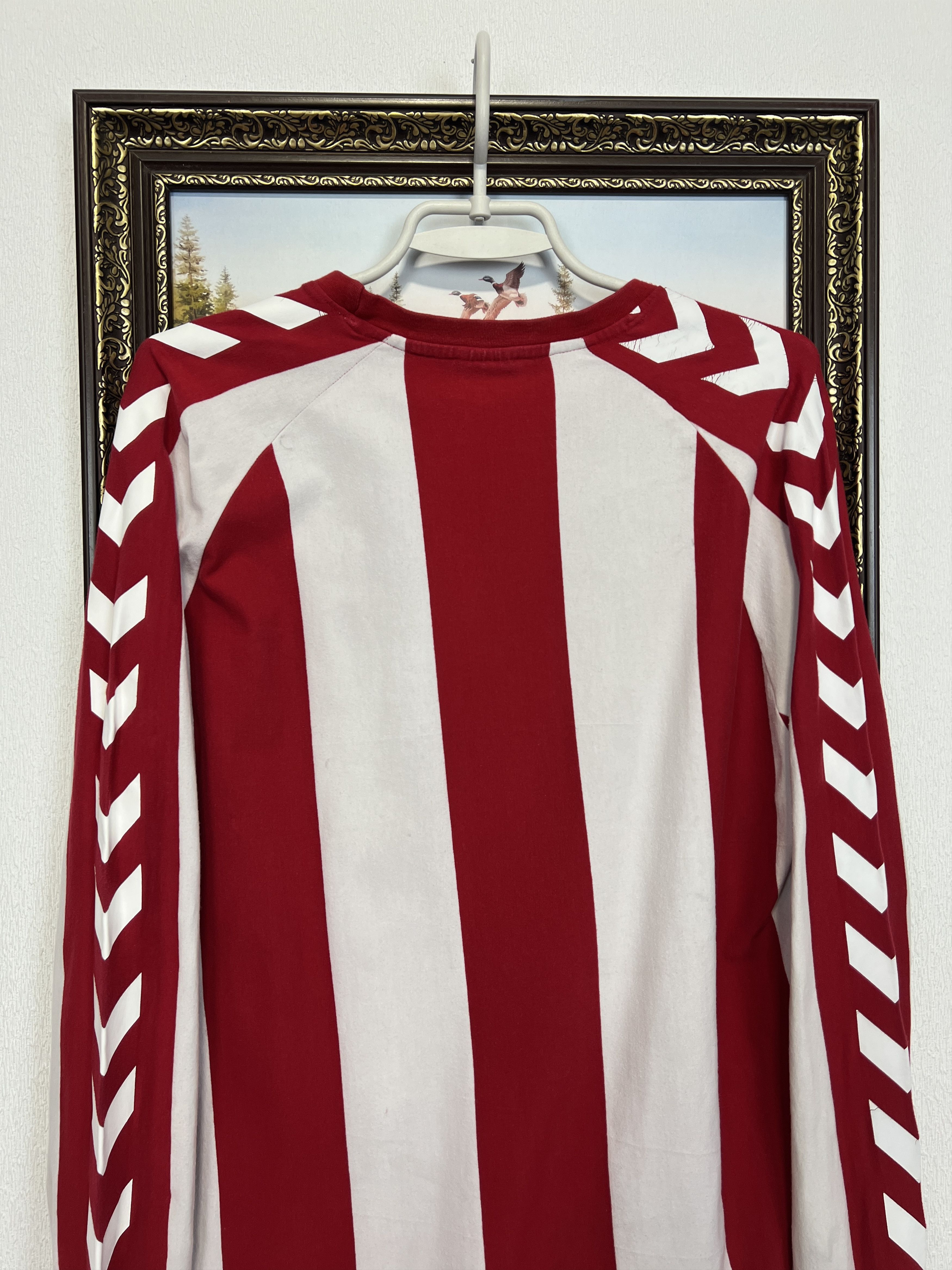 Hummel Aalborg BK Football Shirt Soccer Long Sleeve Jersey Trikot Size US M / EU 48-50 / 2 - 10 Thumbnail