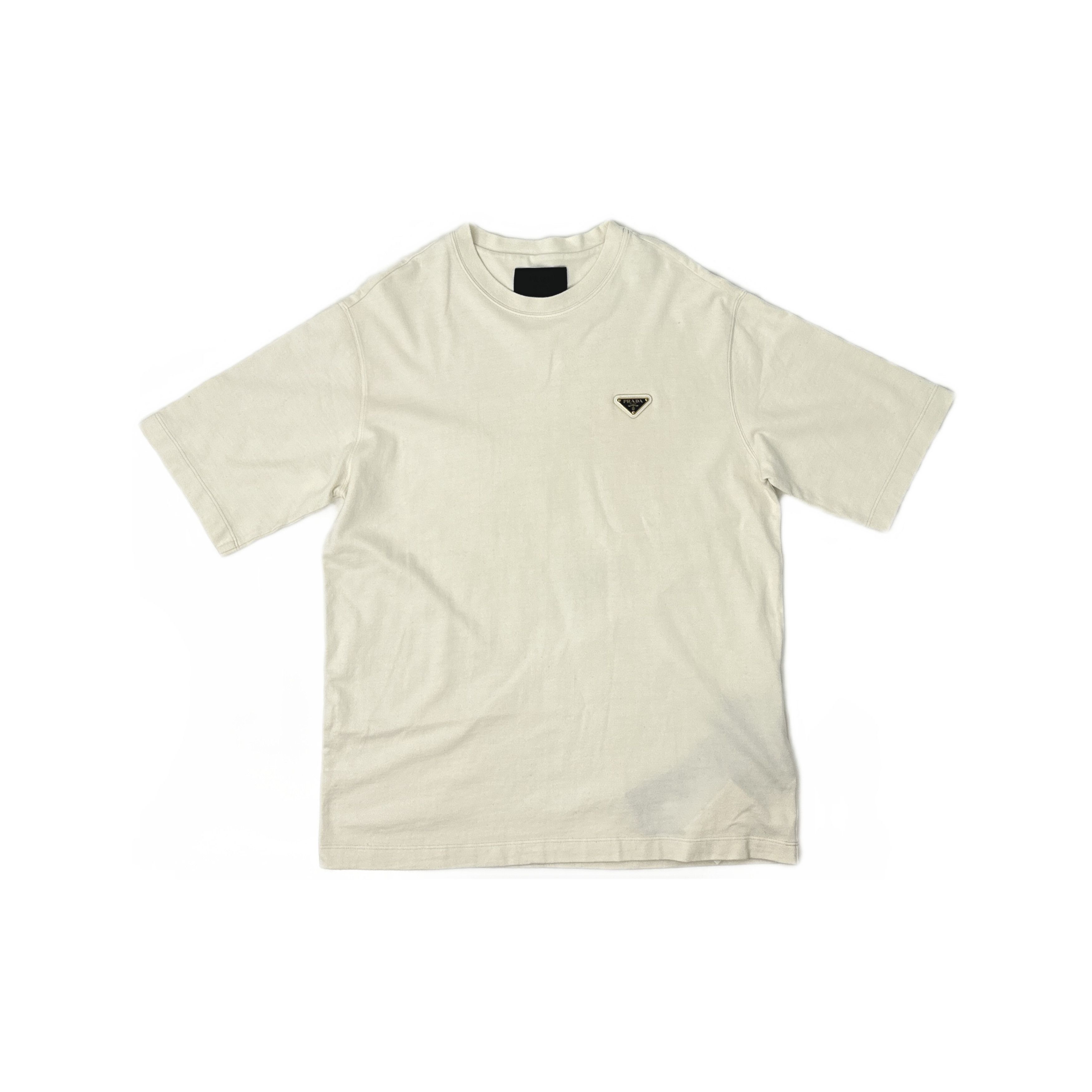 トップス prada 2009 Triangle Plate T-shirt prada 2009 Triangle