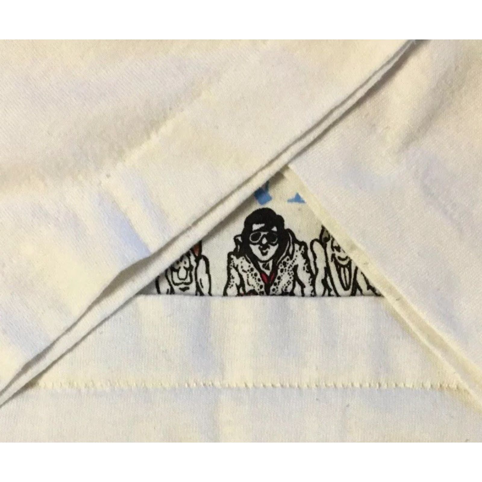 Vintage VINTAGE 90s Texas German Fest Shirt XL White Bar Drinking Grunge Biker Muenster USA Rock Punk Hard to read rules? Size US XL / EU 56 / 4 - 3 Thumbnail