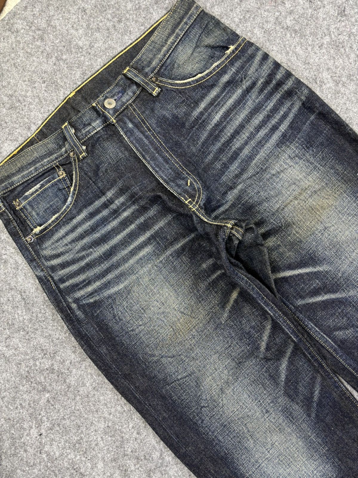 Levi's Vintage y2k Levis 502 Stone Wash Denim F765 Size US 32 / EU 48 - 7 Thumbnail