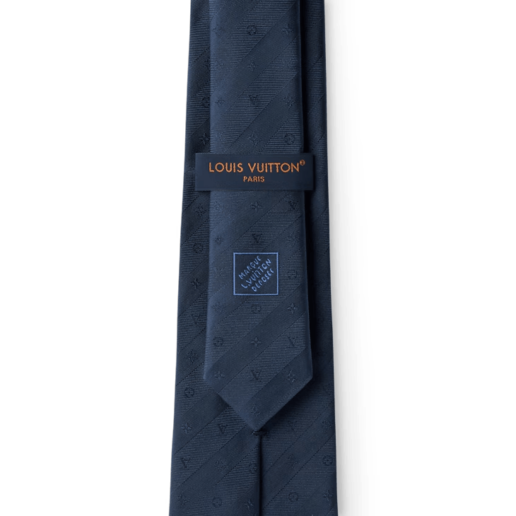Louis Vuitton Monogram Stripy Tie Size ONE SIZE - 3 Thumbnail