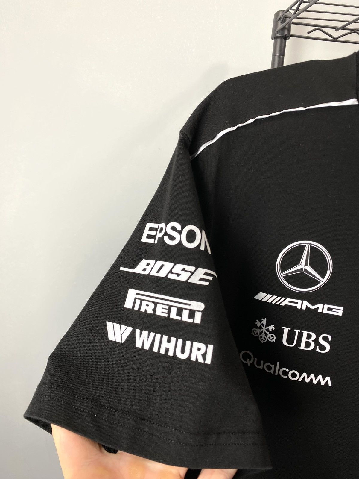 Mercedes-Benz Mercedes AMG Petronas Tommy Hilfiger Racing T Shirt Size US XL / EU 56 / 4 - 5 Thumbnail