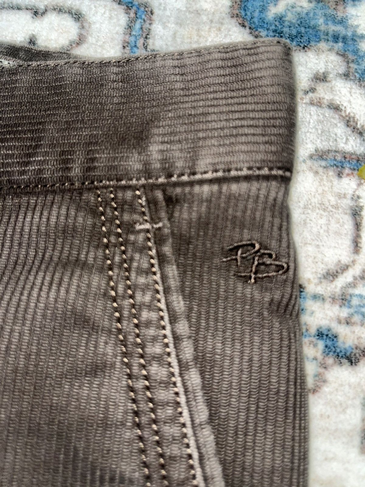 Pierre Balmain Pierre Balmain Ribbed Trousers Size US 29 - 6 Thumbnail