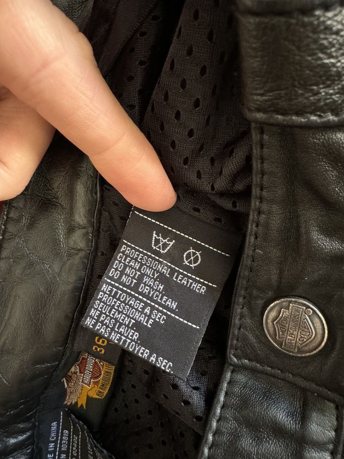 Harley Davidson Harley Davidson black leather pants Size 30" / US 8 / IT 44 - 13 Thumbnail