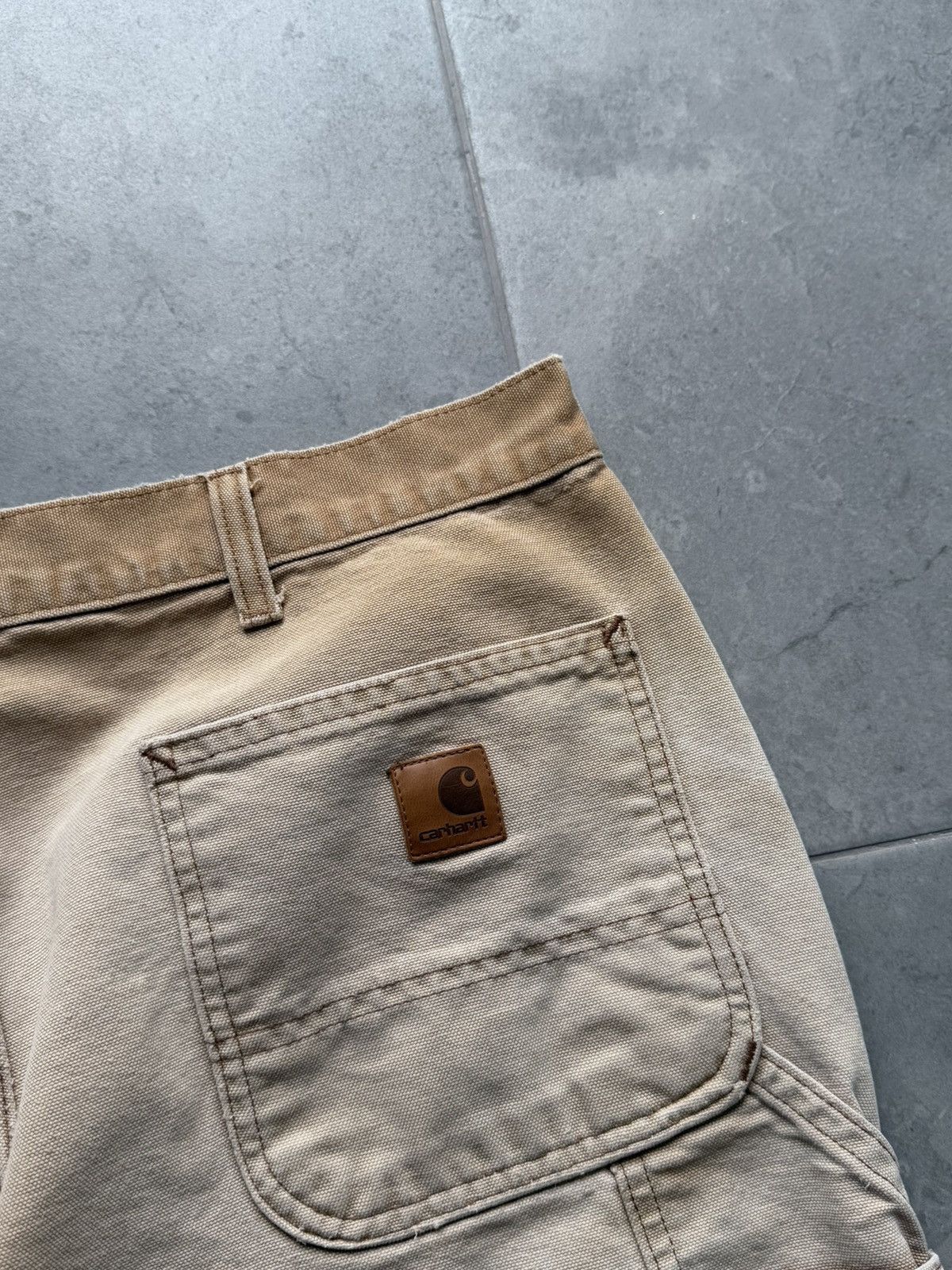 Carhartt Vintage Carhartt Brown Faded Carpenter Work Pants Size US 38 / EU 54 - 3 Thumbnail