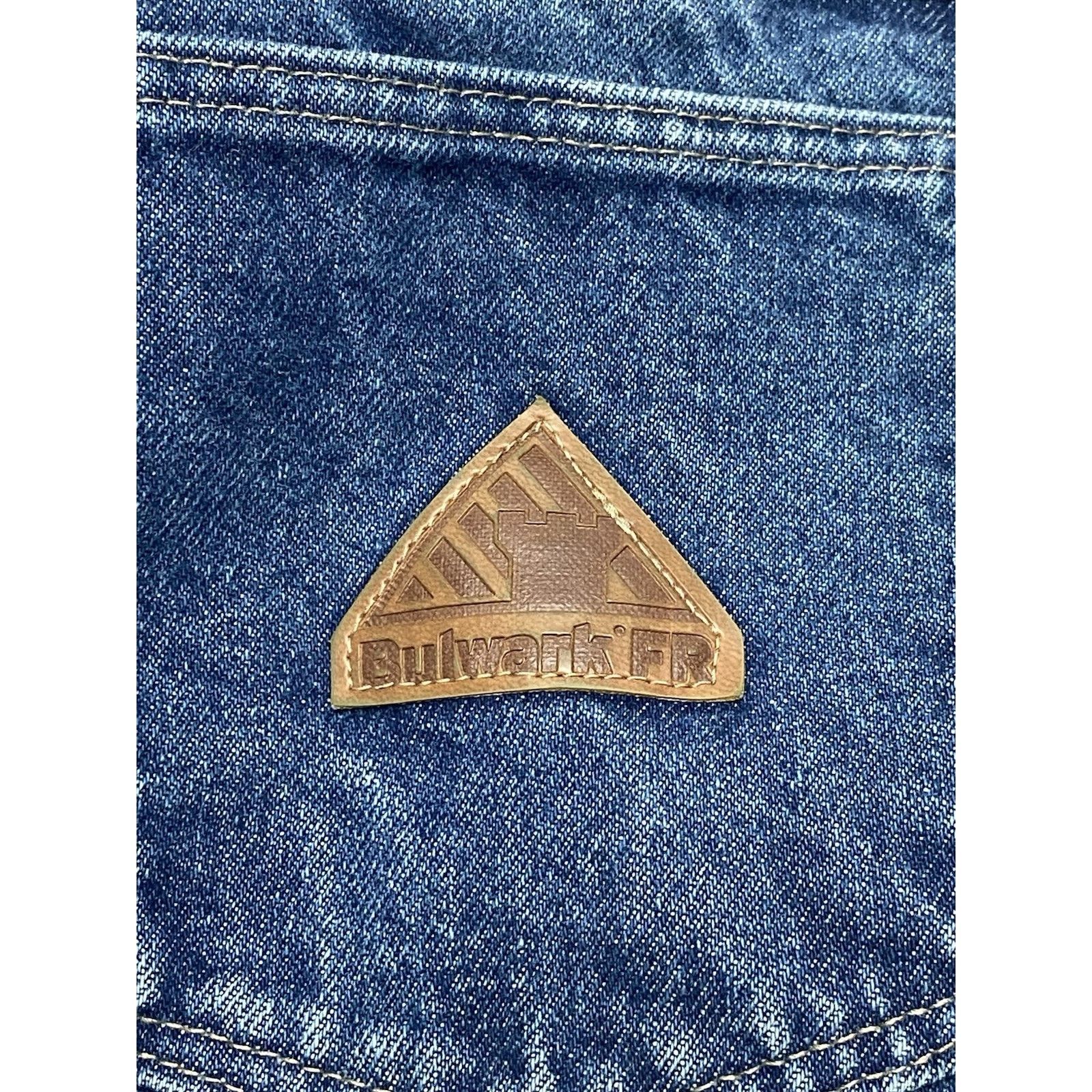 Bulwark Bulwark FR Jeans Mens Size 34x26 Blue Flame Resistant Denim Size US 34 / EU 50 - 2 Thumbnail