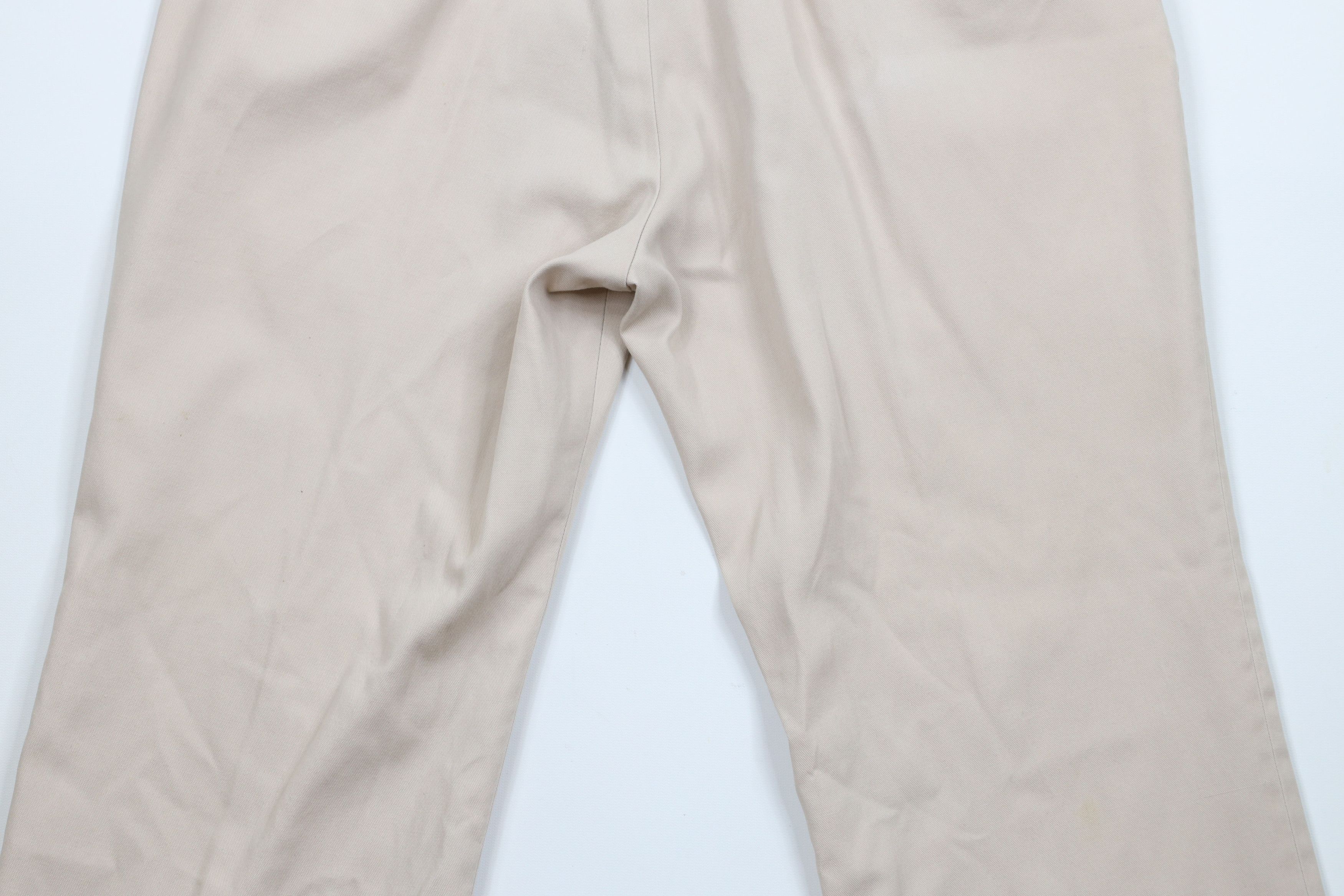Vintage × Wrangler Vintage 70s Wrangler Wide Leg Chino Pants Slacks Beige USA Size US 34 / EU 50 - 11 Thumbnail