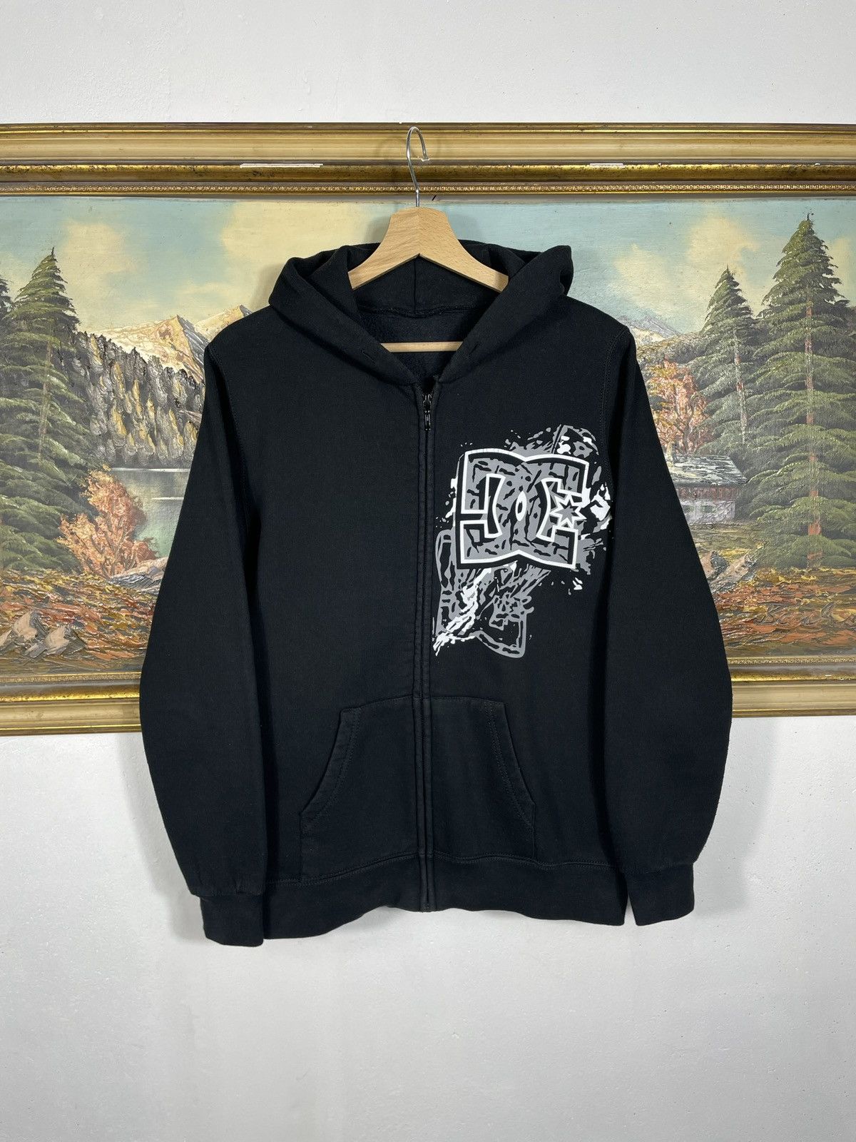 DC × Vintage Dc Retro 00s Sweatshirt Skate Drip Swag Rap Hiphop Cyber Size US S / EU 44-46 / 1 - 2 Thumbnail