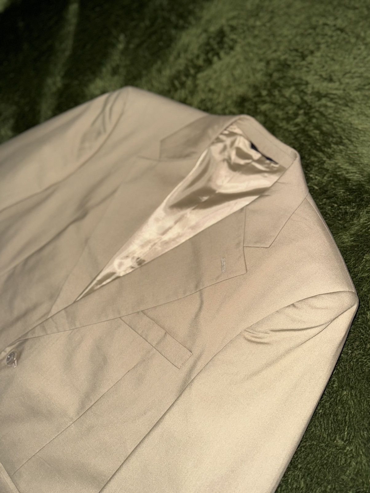 Brooks Brothers [40R] Brooks Brothers 346 Classic Fit Cotton Blazer Beige Size US L / EU 52-54 / 3 - 2 Thumbnail