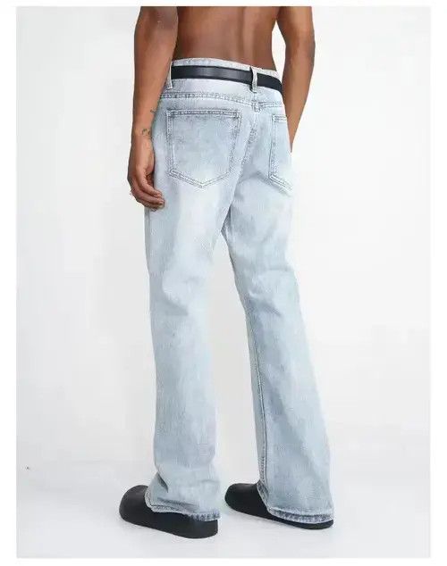 Designer × Japanese Brand × Vintage faded washed yuppie flared jeans Size US 30 / EU 46 - 2 Thumbnail