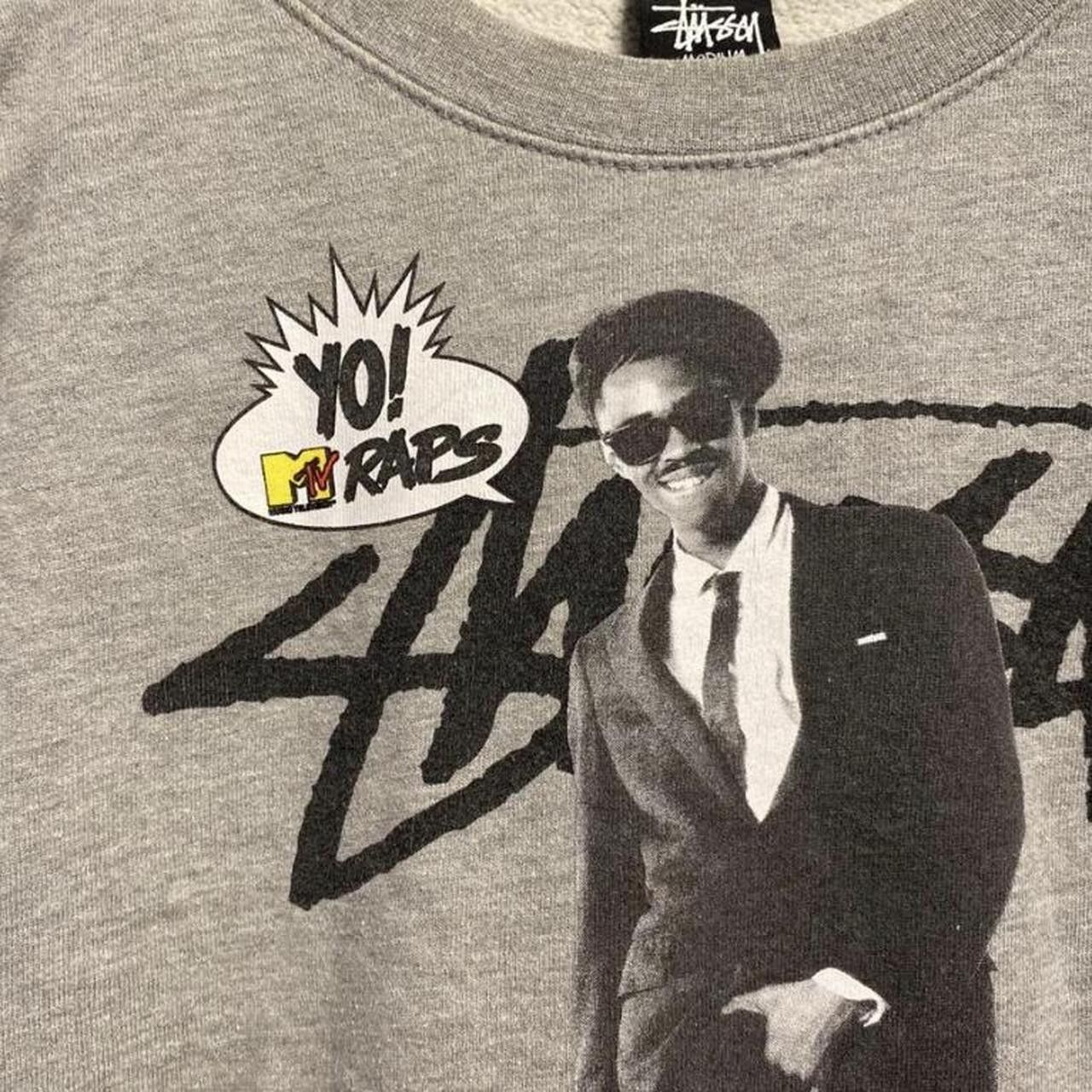 Mtv Stussy x Slim Rick MTV Raps Crewneck Size US M / EU 48-50 / 2 - 3 Thumbnail
