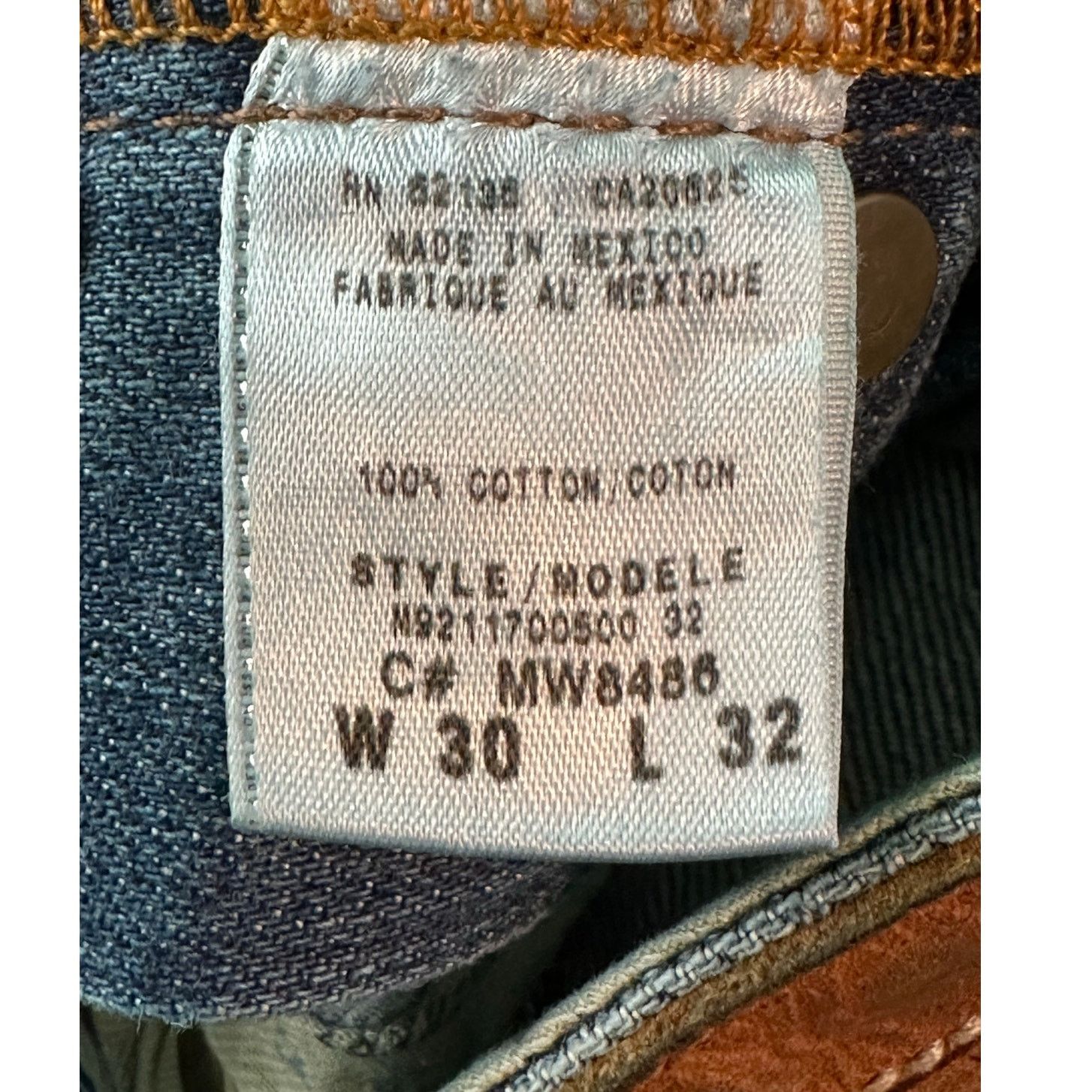 Guess GUESS Rebel Regular Studded Distressed Jeans size 30 Size US 30 / EU 46 - 6 Thumbnail