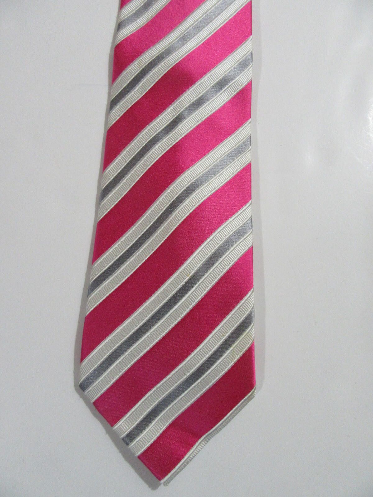 Designer Donald J. Trump Signature Collection Necktie Striped Size ONE SIZE - 4 Thumbnail