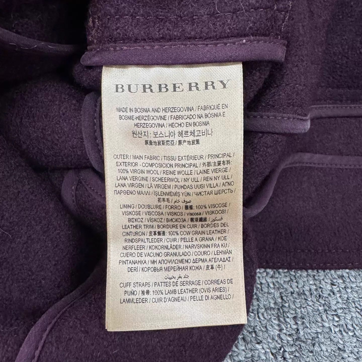 Burberry Burberry DB Belted Wine Red Trench Coat UK4 99New Size XS / US 0-2 / IT 36-38 - 6 Thumbnail