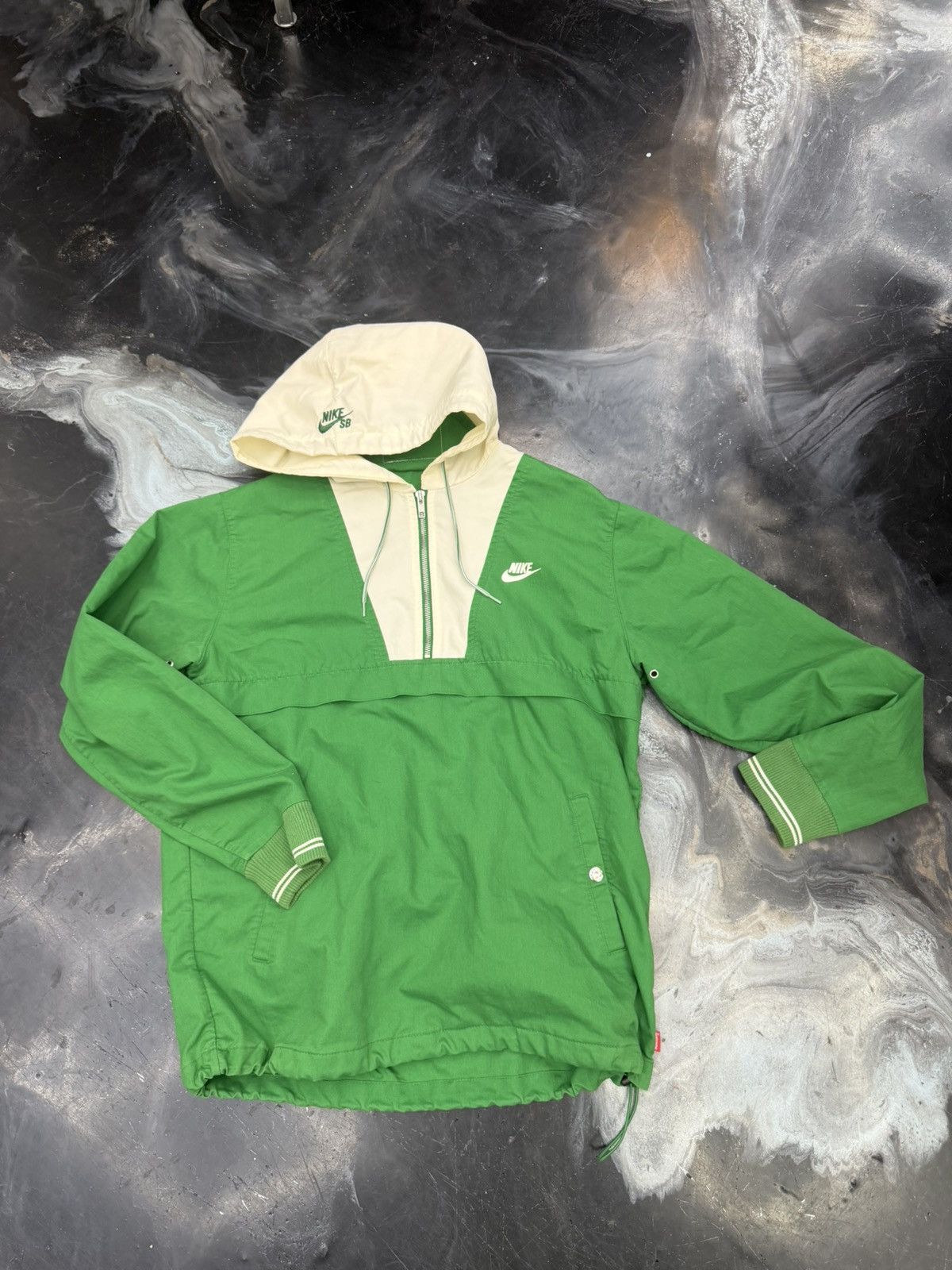 Nike × Supreme Mens Medium Green Nike SB X Supreme World Famous Jacket 2009 Size US M / EU 48-50 / 2 - 1 Thumbnail